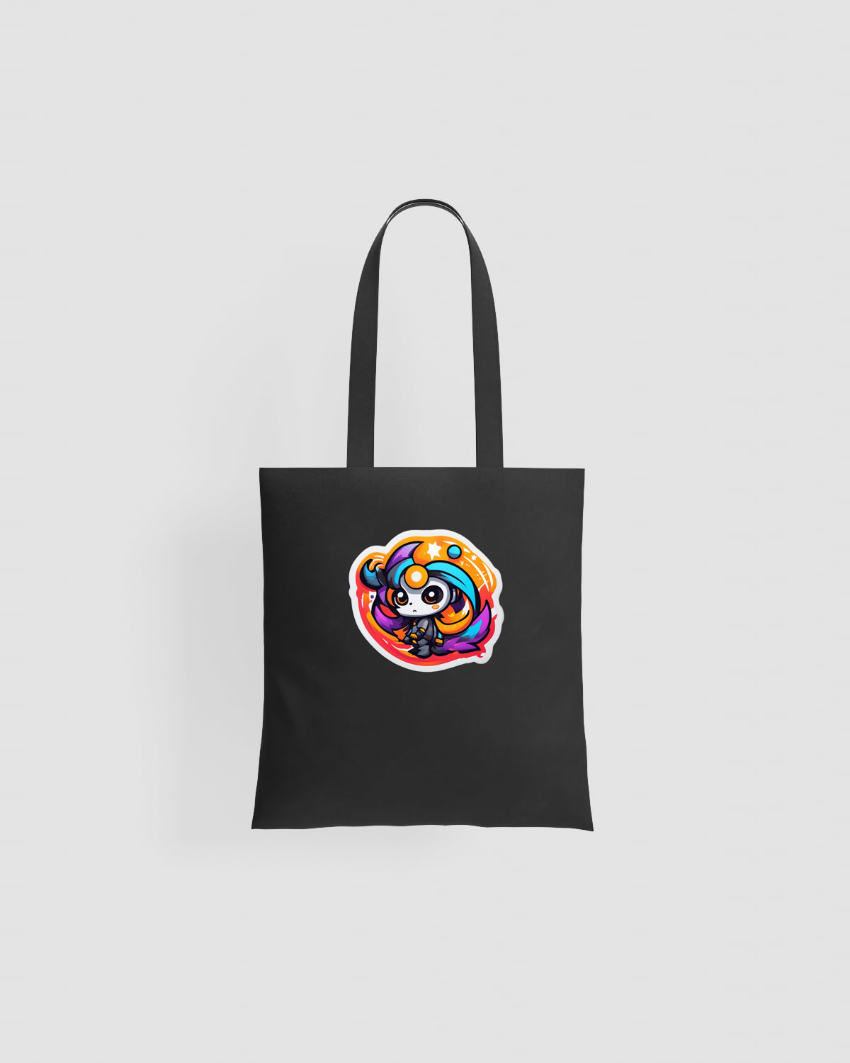 viper-89 Tote bag, customizable, 100% cotton, unisex, Black viper-89 Tote bag, customizable, 100% cotton, unisex, Blackproduct image