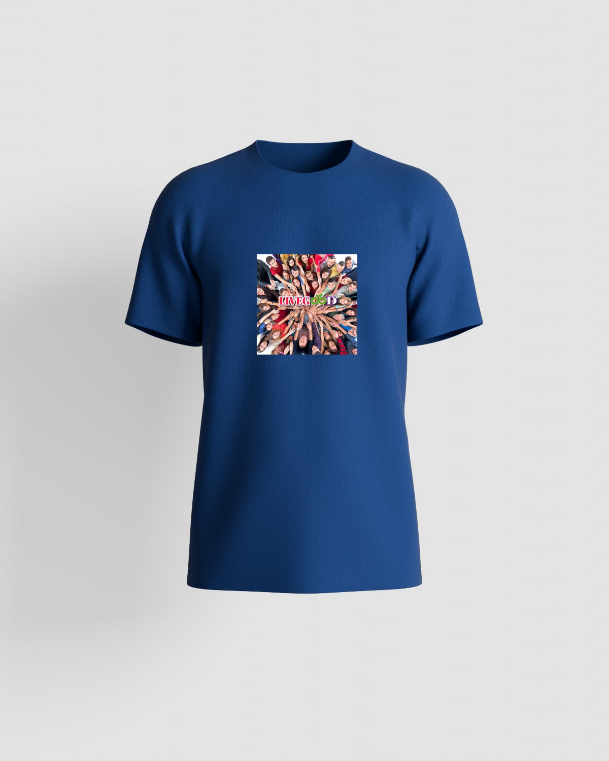 viper-89 T-shirt, customizable, 100% cotton, unisex, Blueproduct image