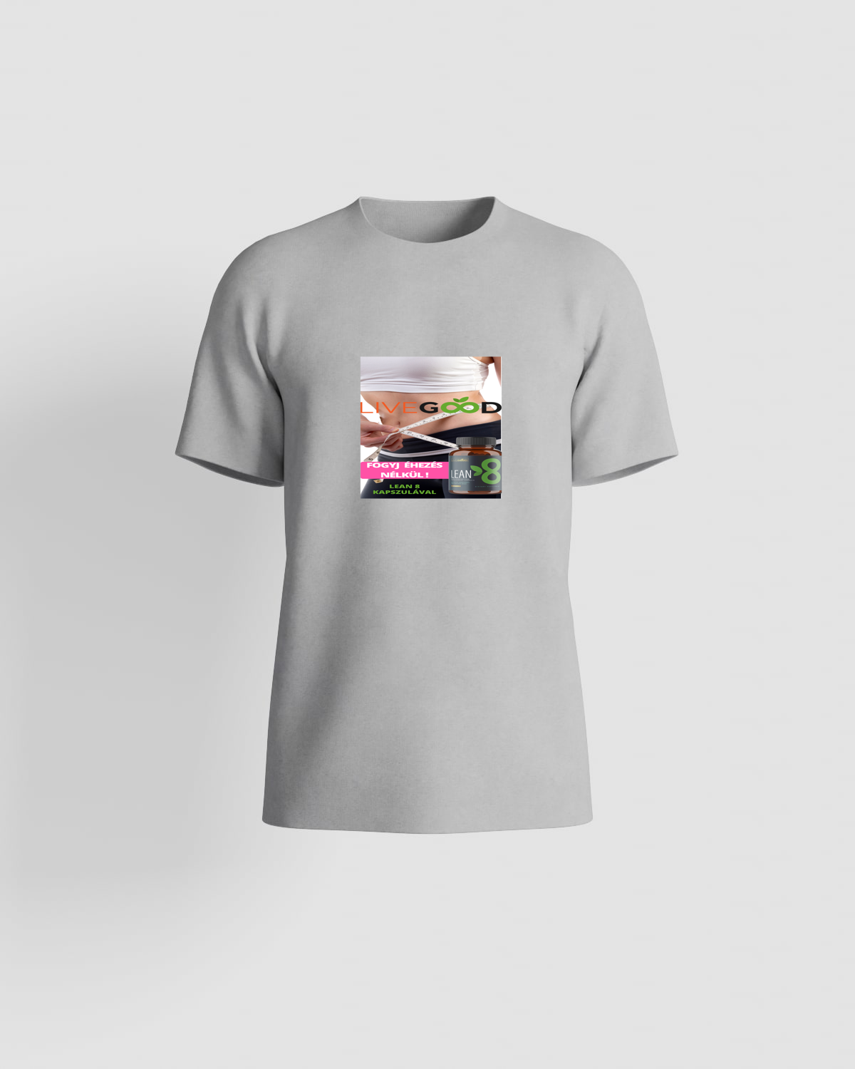 viper-89 T-shirt, customizable, 100% cotton, unisex, Greyproduct image