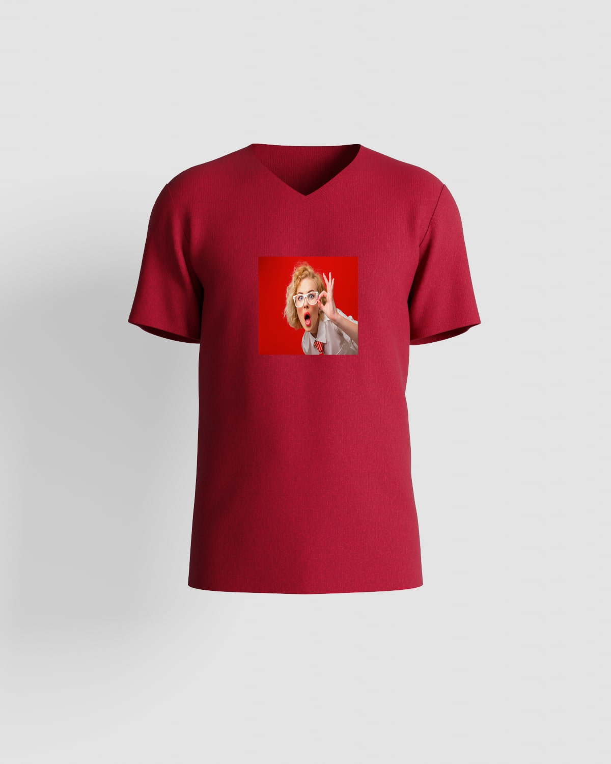 viper-89 T-shirt, customizable, 100% cotton, unisex, Red viper-89 T-shirt, customizable, 100% cotton, unisex, Redproduct image