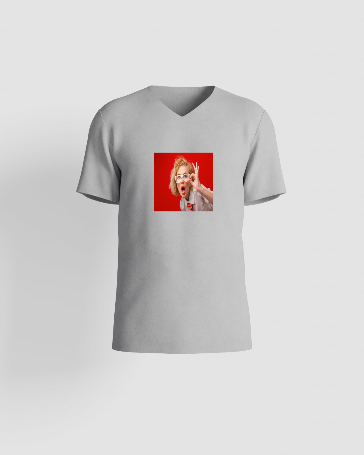 viper-89 T-shirt, customizable, 100% cotton, unisex, Grey viper-89 T-shirt, customizable, 100% cotton, unisex, Greyproduct image