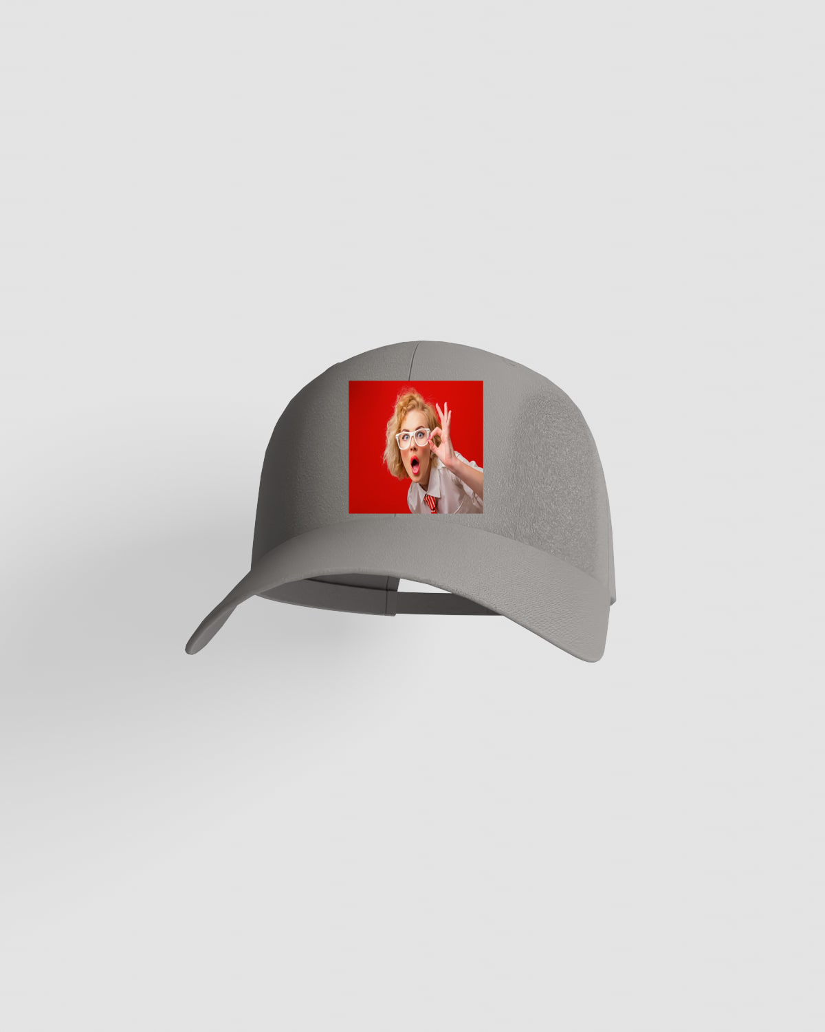 viper-89 Cap, customizable, 100% cotton, unisex, Greyproduct image