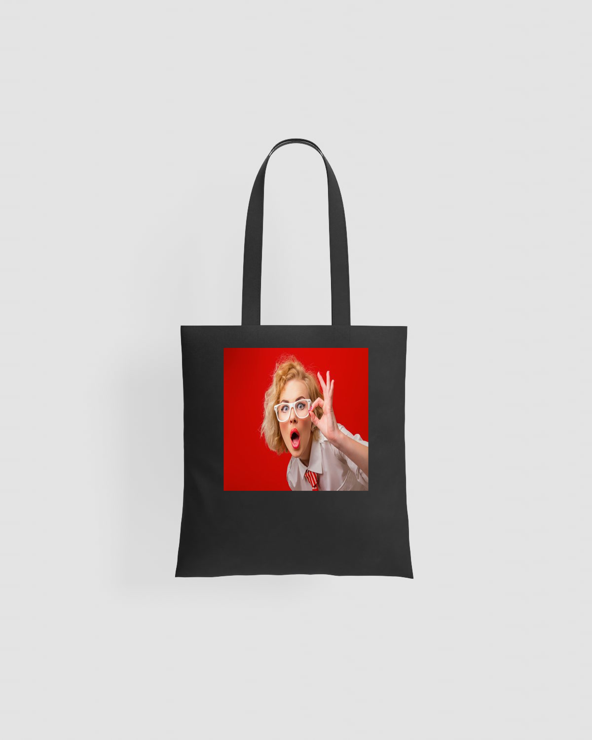 viper-89 Tote bag, customizable, 100% cotton, unisex, Black viper-89 Tote bag, customizable, 100% cotton, unisex, Blackproduct image