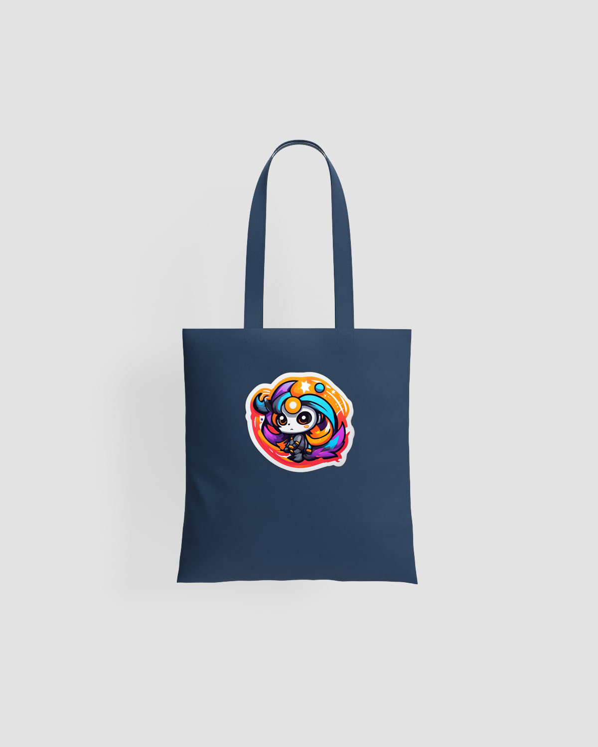 viper-89 Tote bag, customizable, 100% cotton, unisex, Blue viper-89 Tote bag, customizable, 100% cotton, unisex, Blueproduct image