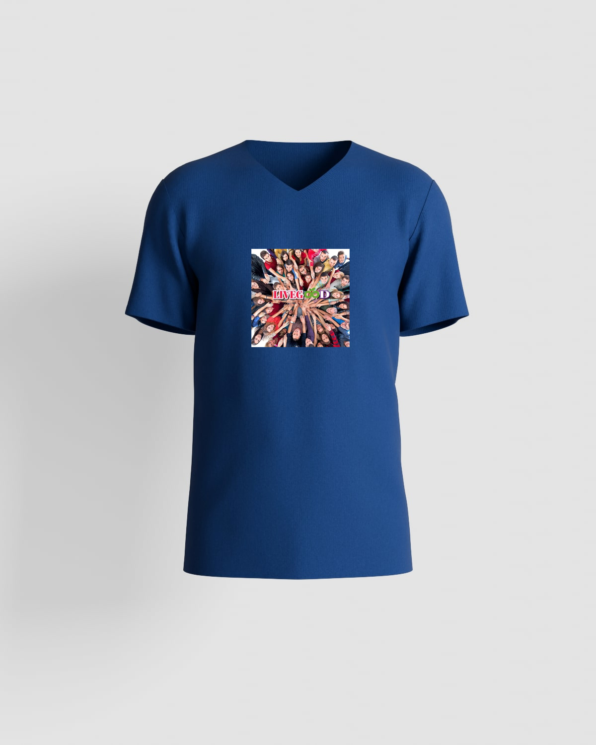 viper-89 T-shirt, customizable, 100% cotton, unisex, Blueproduct image