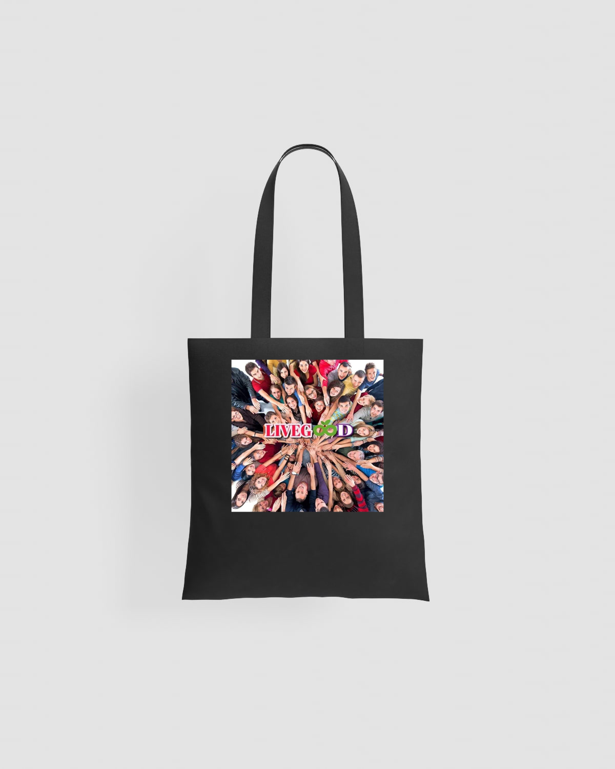 viper-89 Tote bag, customizable, 100% cotton, unisex, Blackproduct image
