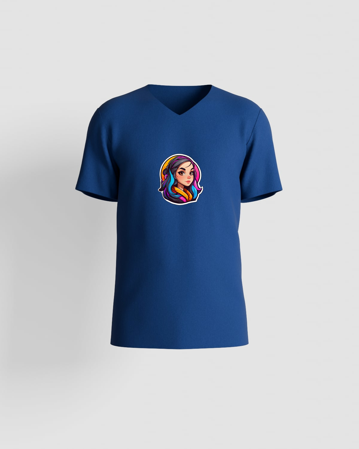 Treasure T-shirt, customizable, 100% cotton, unisex, Blueproduct image