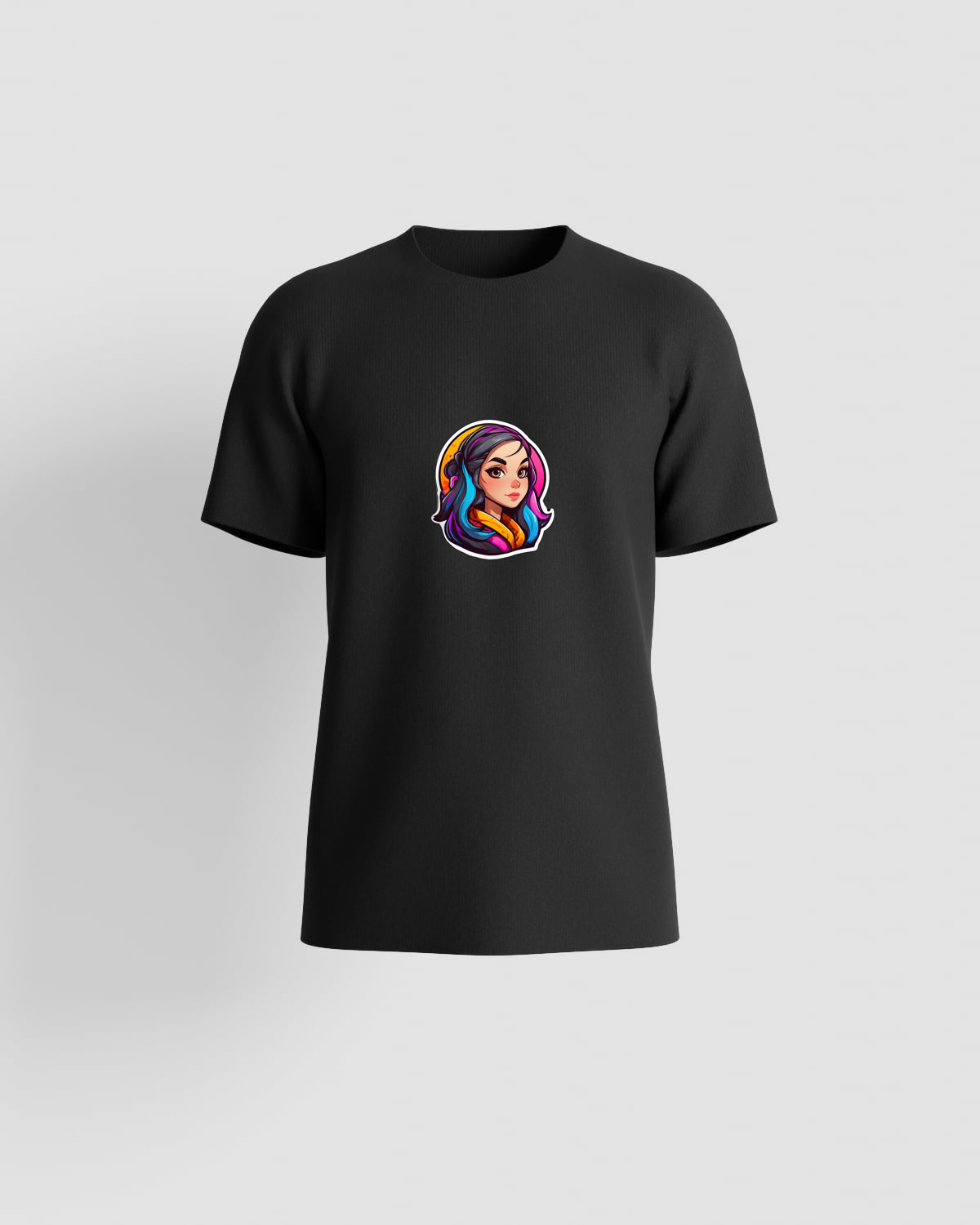 Treasure T-shirt, customizable, 100% cotton, unisex, Blackproduct image