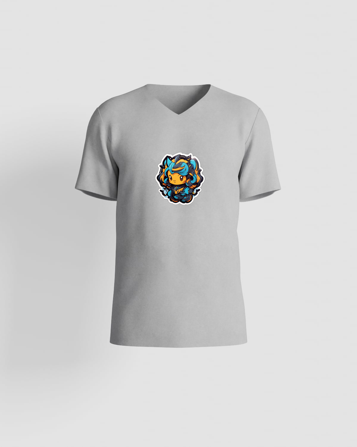 Treasure T-shirt, customizable, 100% cotton, unisex, Greyproduct image