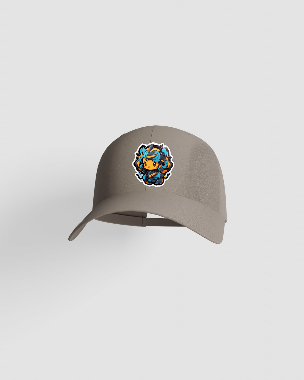 Treasure Cap, customizable, 100% cotton, unisex, Kakiproduct image