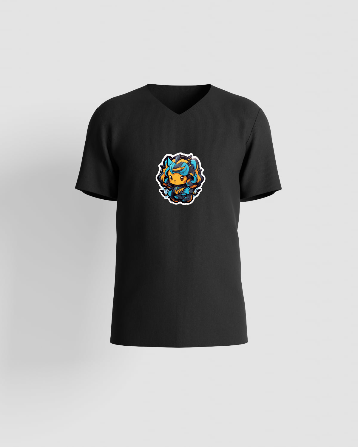 Treasure T-shirt, customizable, 100% cotton, unisex, Blackproduct image