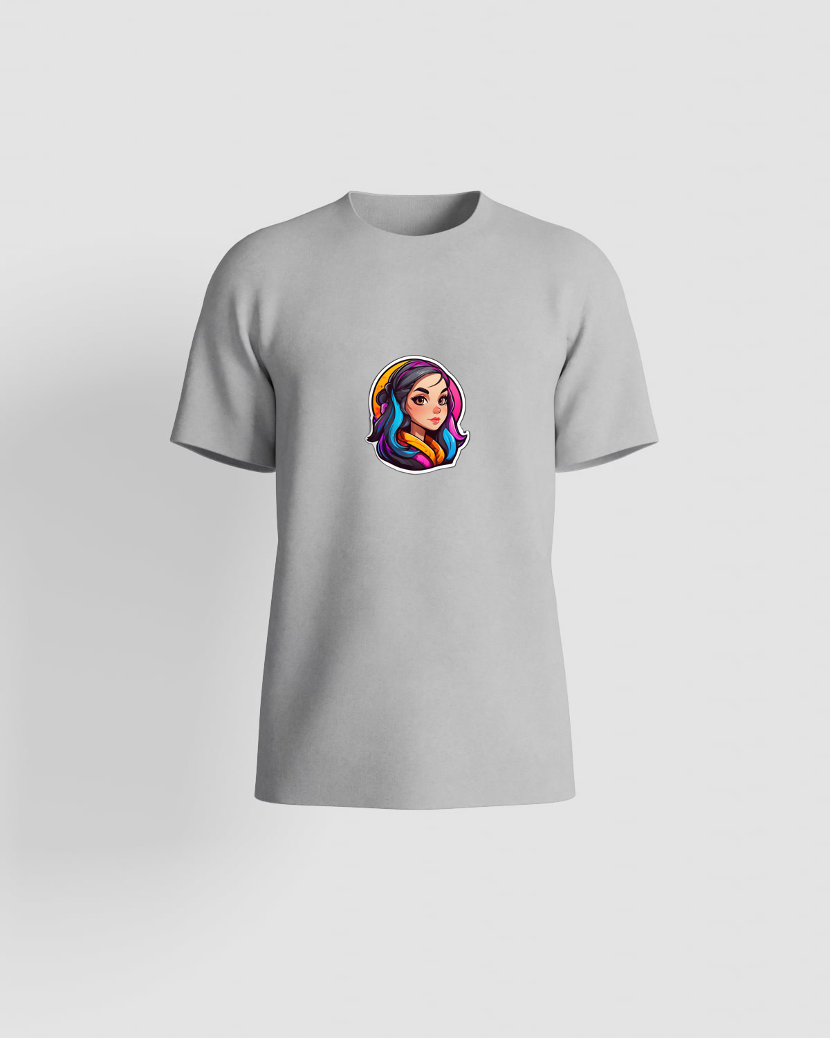 Treasure T-shirt, customizable, 100% cotton, unisex, Greyproduct image