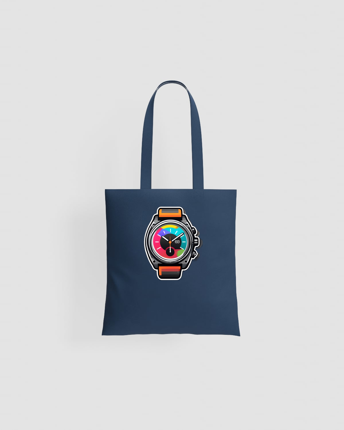 Treasure Tote bag, customizable, 100% cotton, unisex, Blueproduct image