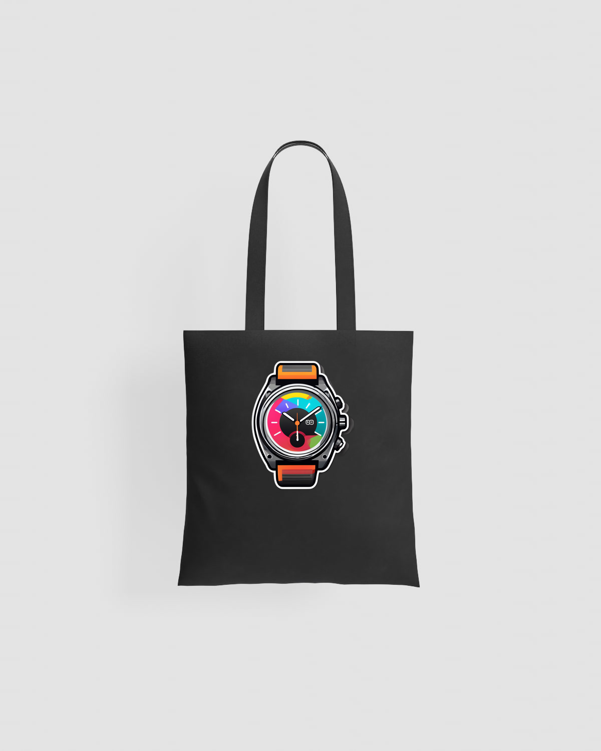Treasure Tote bag, customizable, 100% cotton, unisex, Blackproduct image