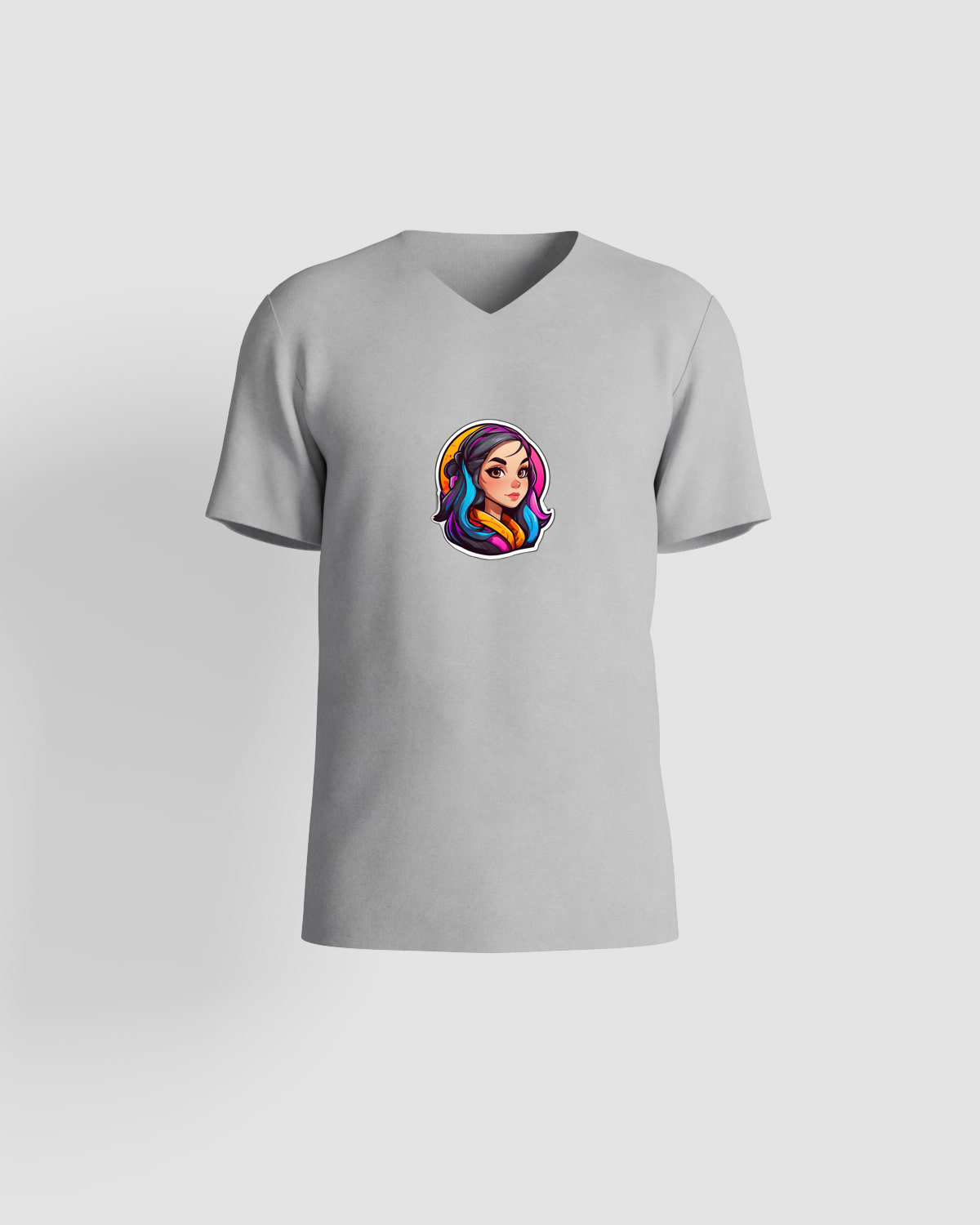 Treasure T-shirt, customizable, 100% cotton, unisex, Greyproduct image