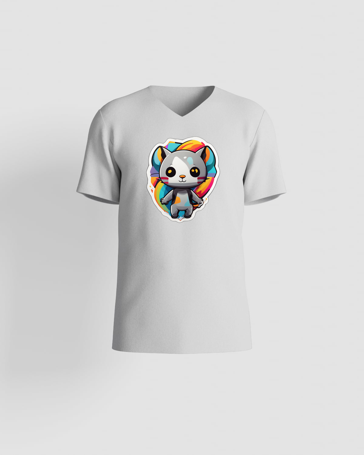 Treasure T-SHIRTS: Kawaii Cat Pop Art Teeproduct image