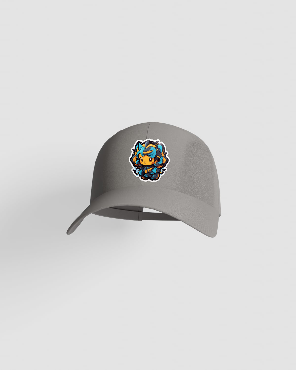 Treasure Cap, customizable, 100% cotton, unisex, Greyproduct image