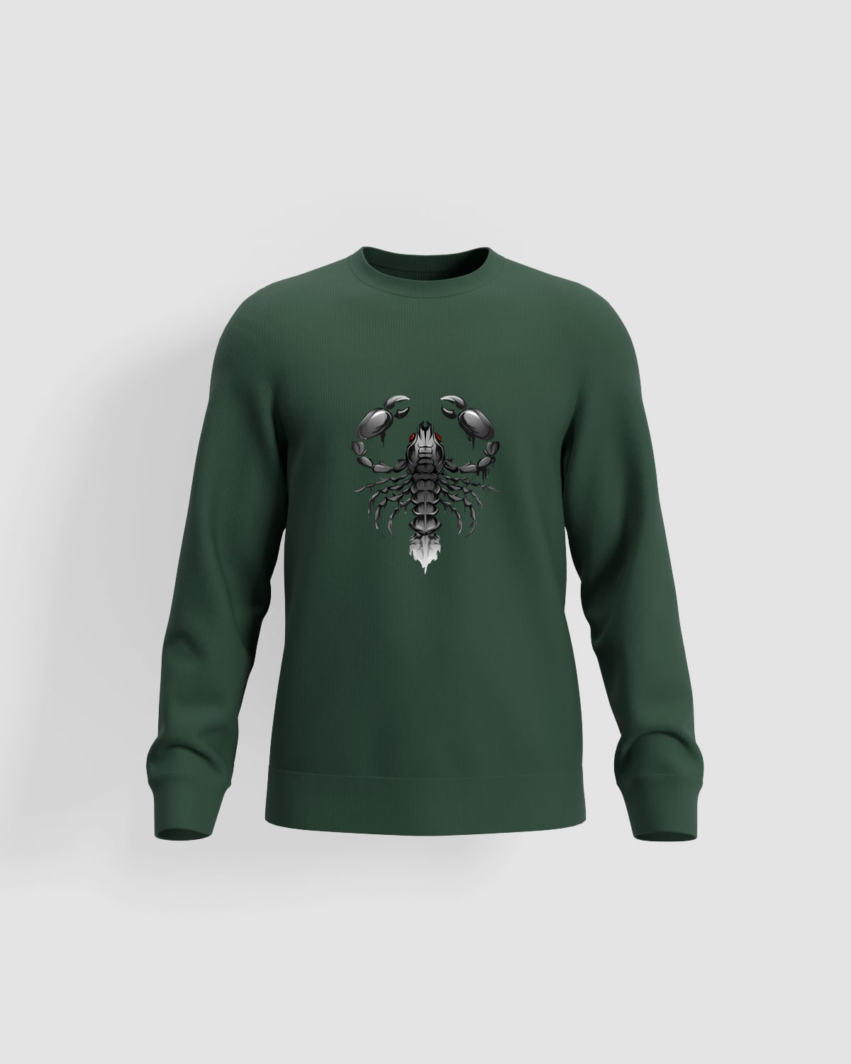 Blackbird-Art Felpa personalizzabile 80% cotone Verdeproduct image