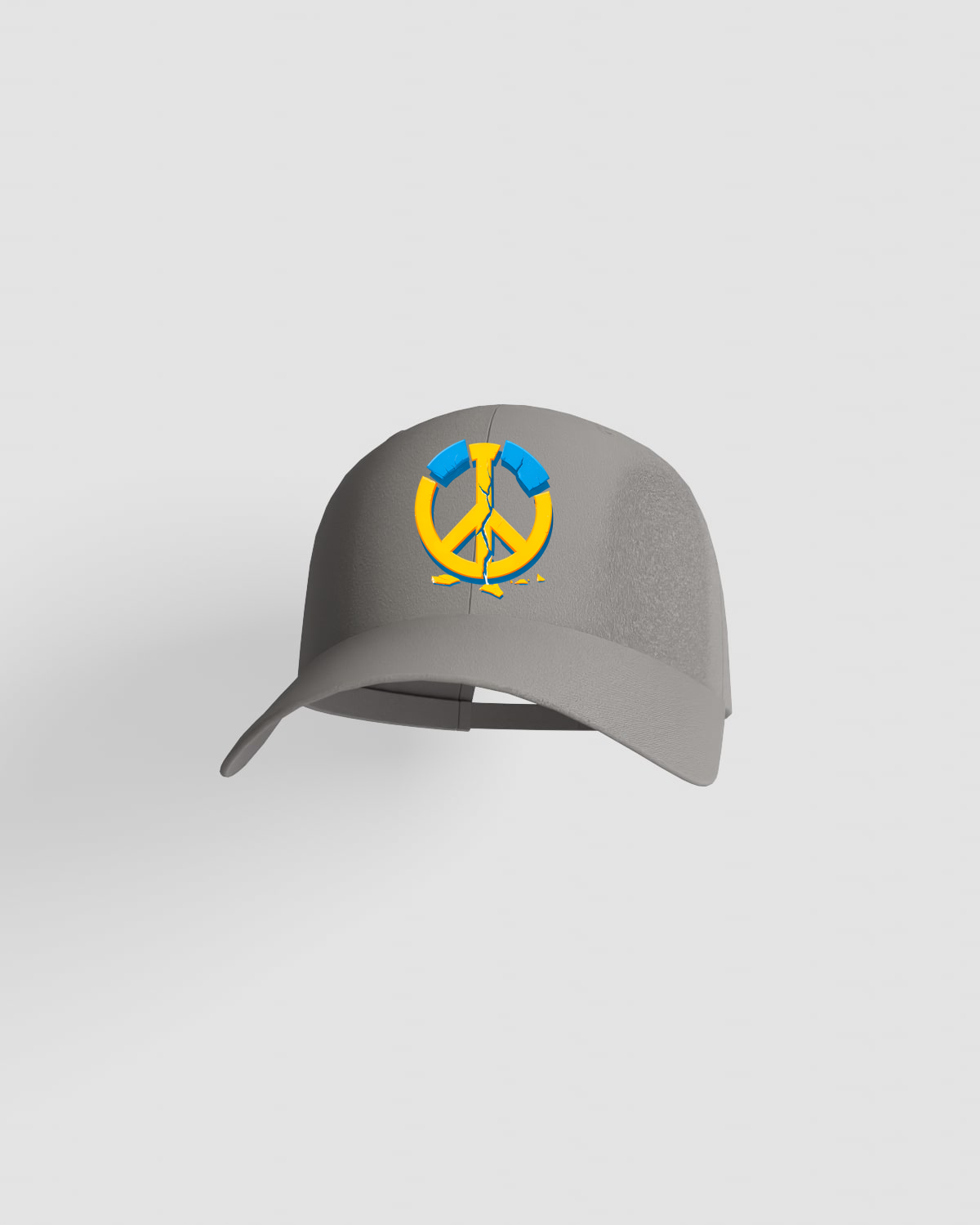 Blackbird-Art Cappellino personalizzabile 100% cotone Grigioproduct image