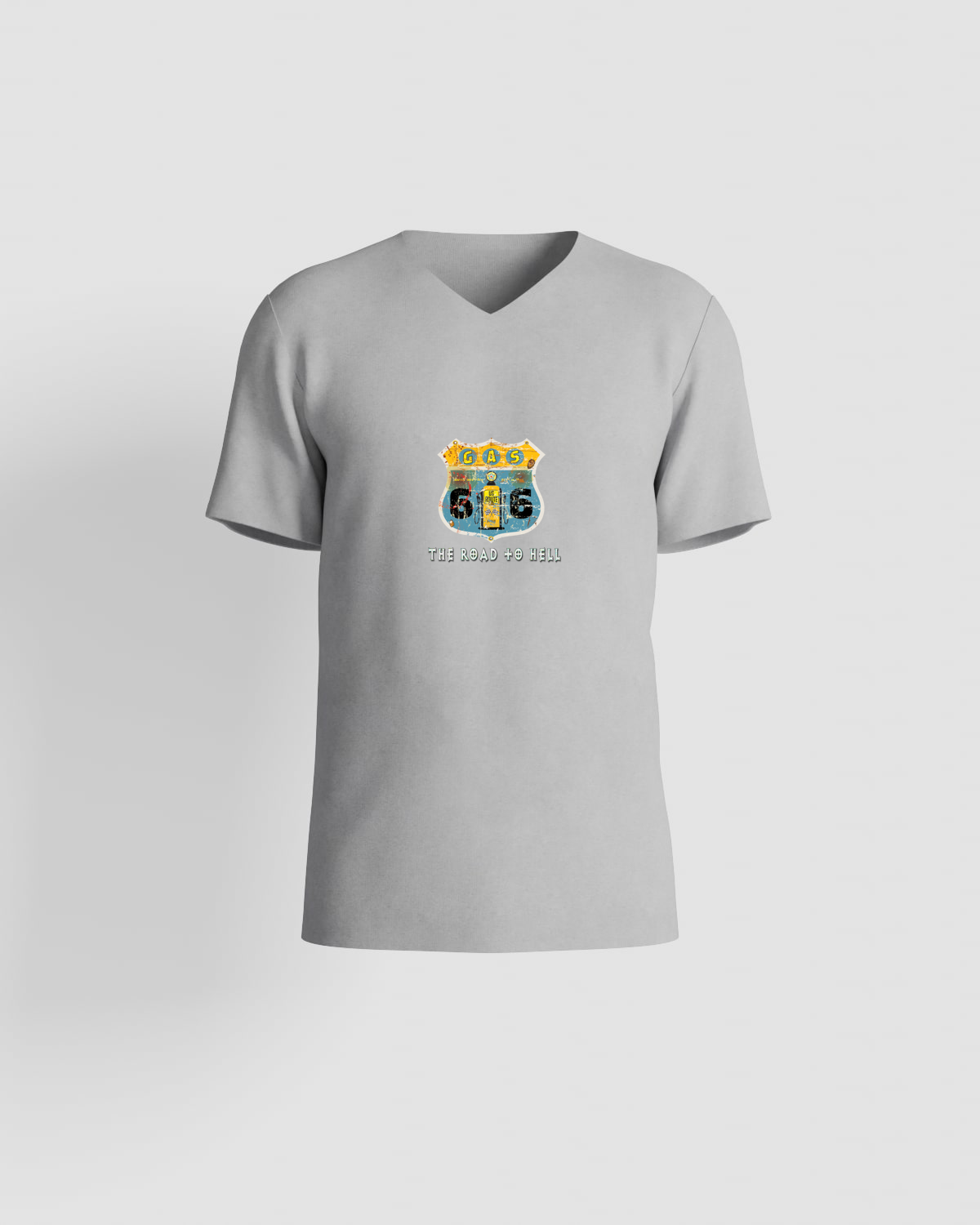 Blackbird-Art T-shirt personalizzabile 100% Cotone Unisex Grigioproduct image