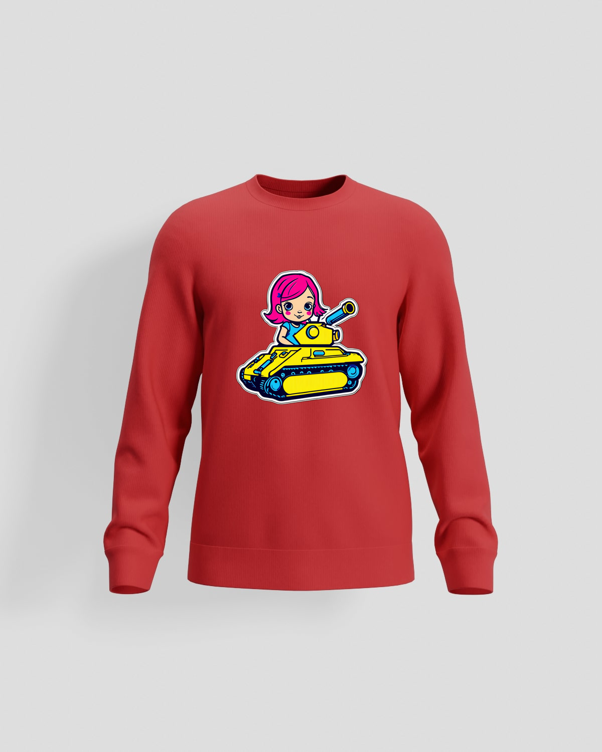 Blackbird-Art Felpa personalizzabile 80% cotone Rossoproduct image