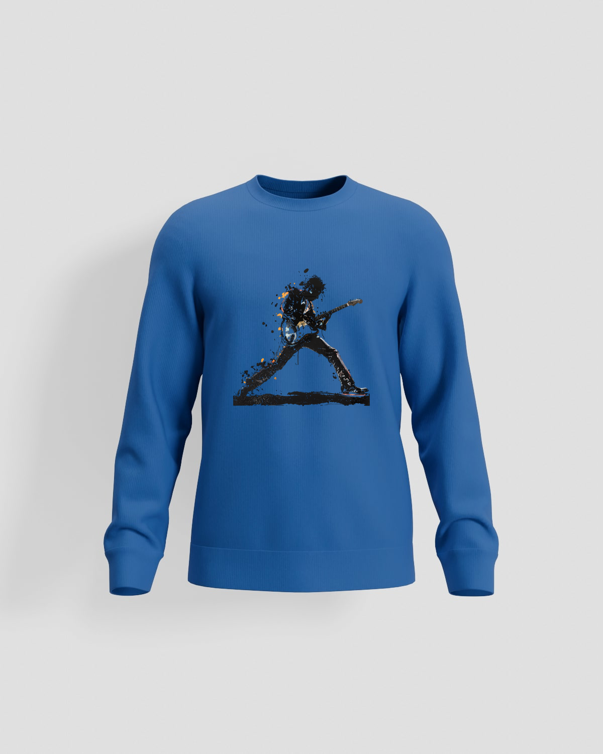 Blackbird-Art Felpa personalizzabile 80% cotone Bluproduct image