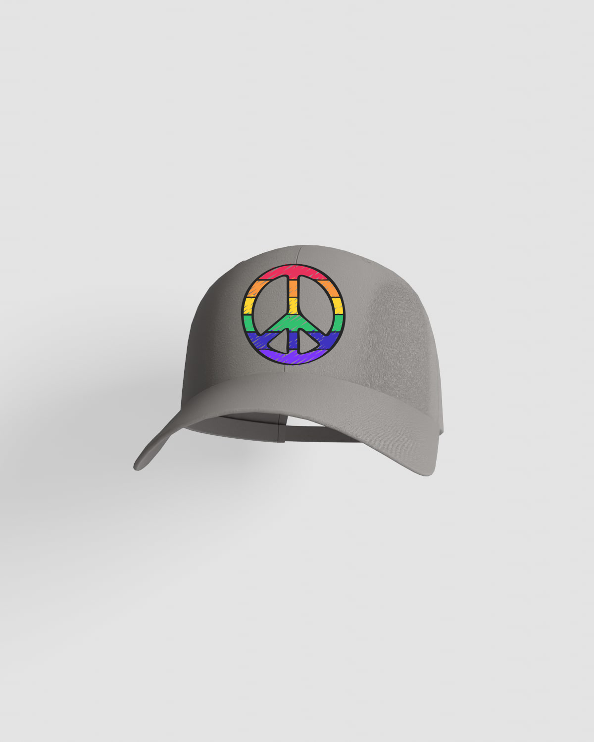 Blackbird-Art Cappellino personalizzabile 100% cotone Grigioproduct image