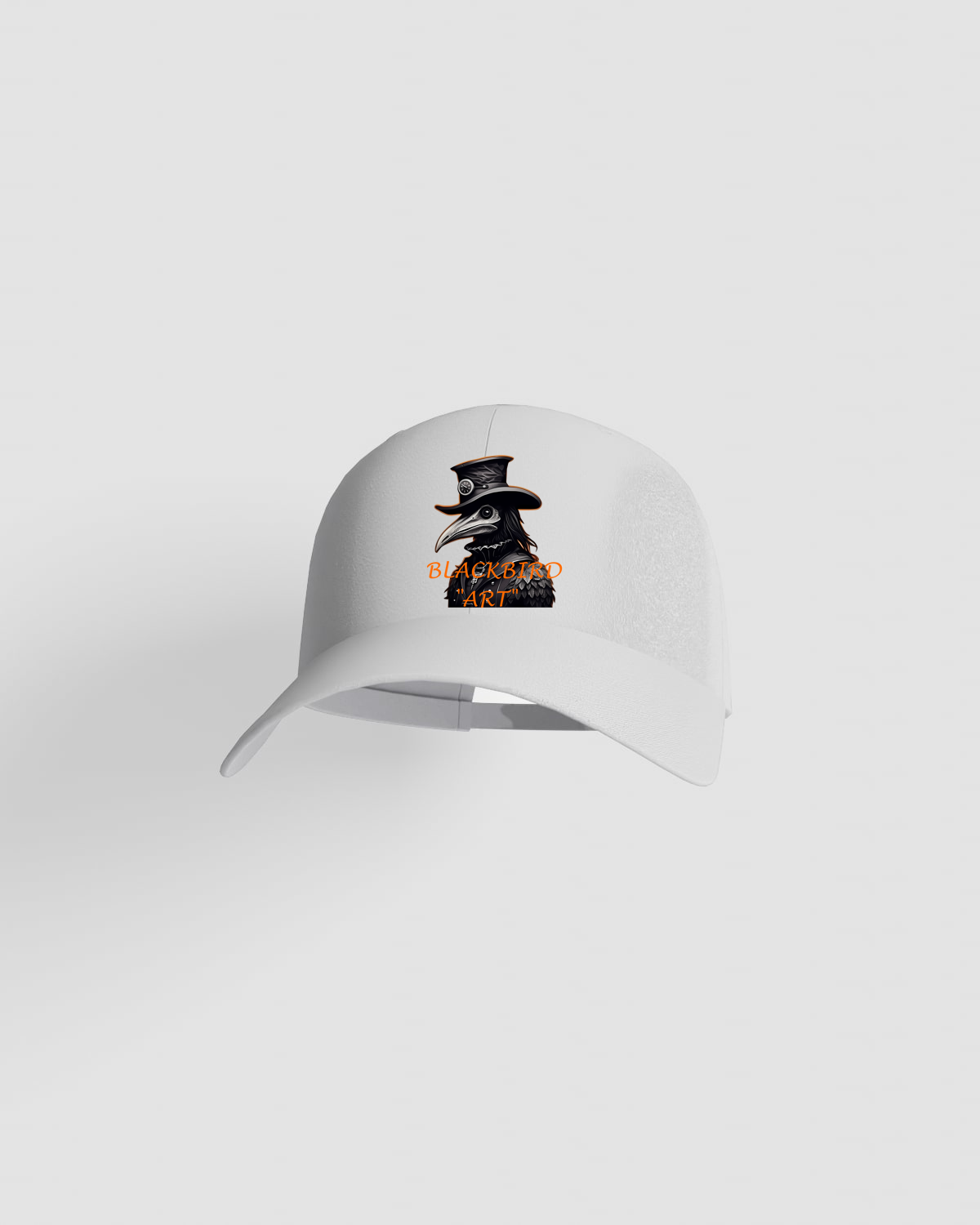 Blackbird-Art Cappellino personalizzabile 100% cotone Biancoproduct image