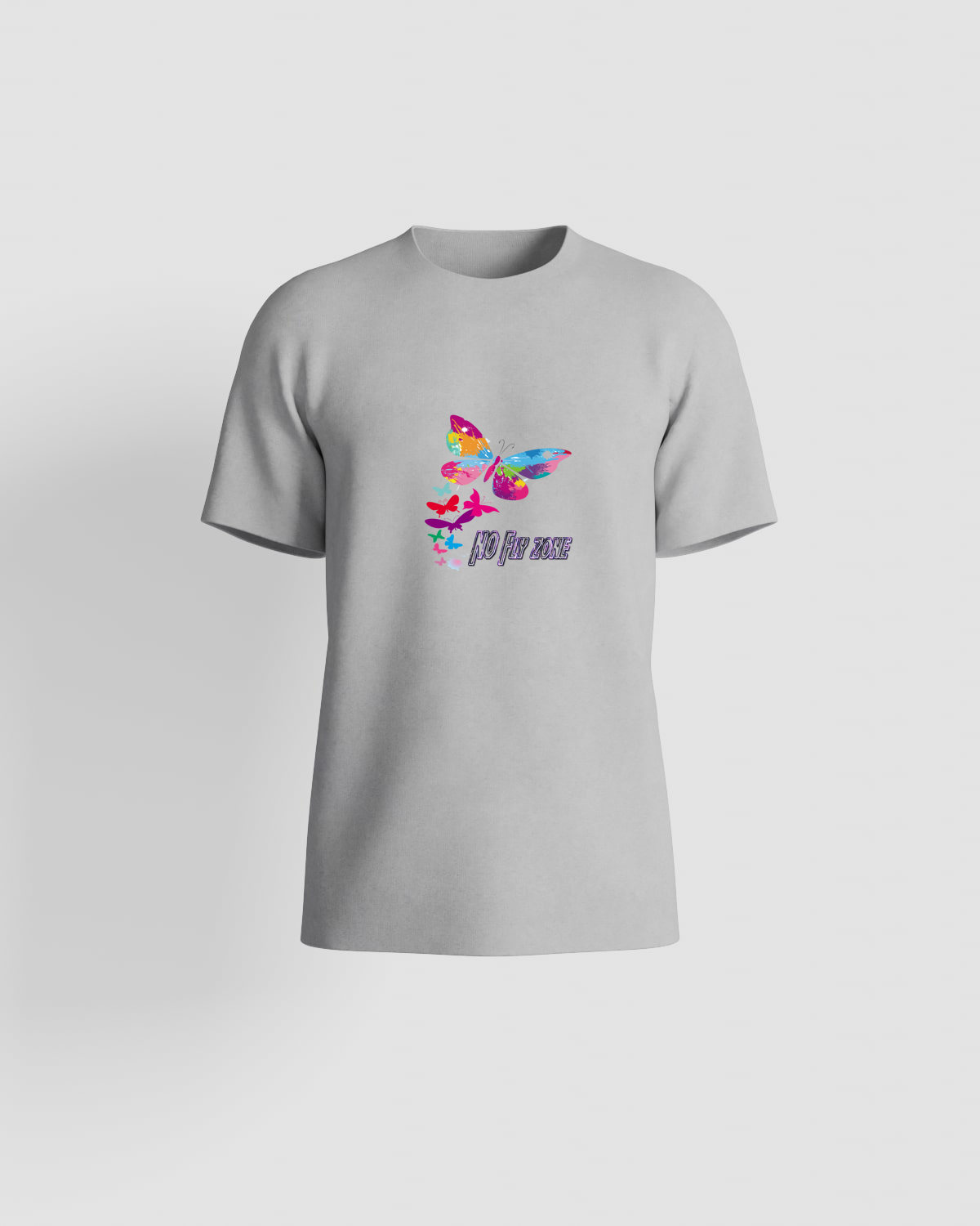 Blackbird-Art T-shirt personalizzabile 100% Cotone Unisex Grigioproduct image