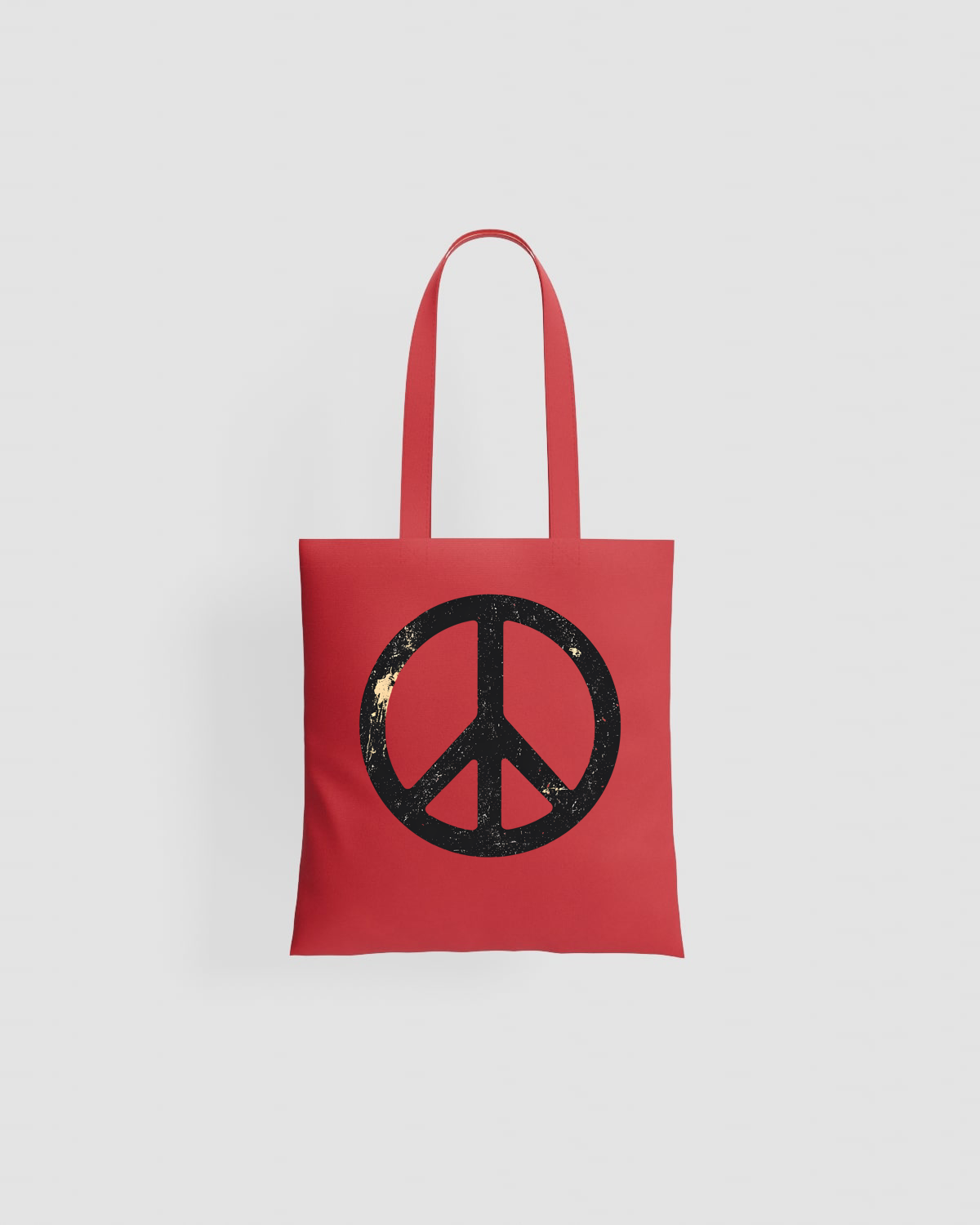 Blackbird-Art Tote bag personalizzabile 100% cotone Rossoproduct image