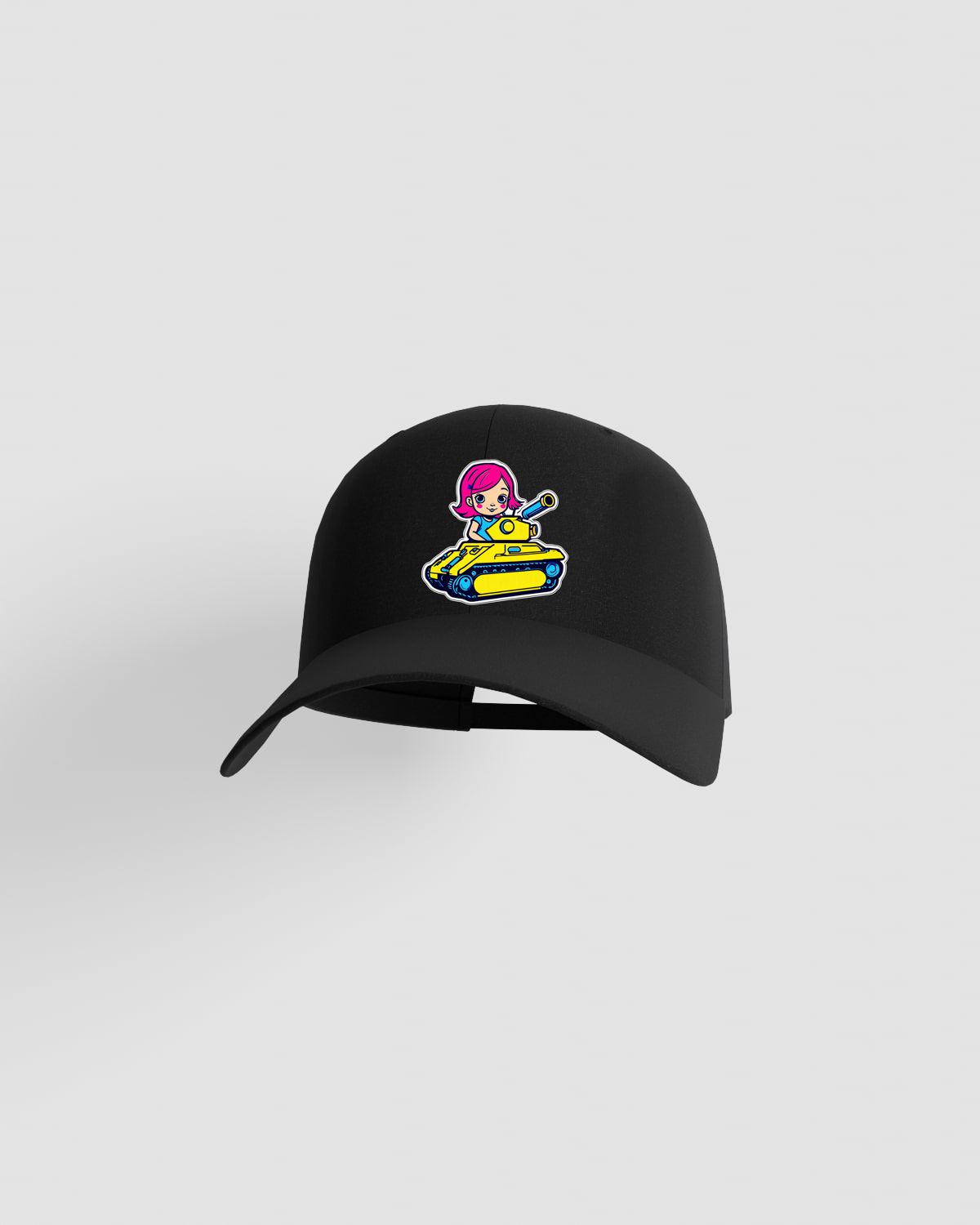 Blackbird-Art Cappellino personalizzabile 100% cotone Neroproduct image