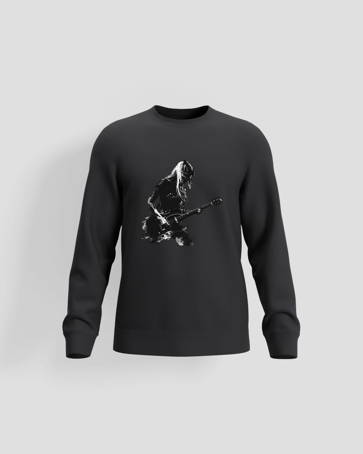 Blackbird-Art Felpa personalizzabile 80% cotone Neroproduct image