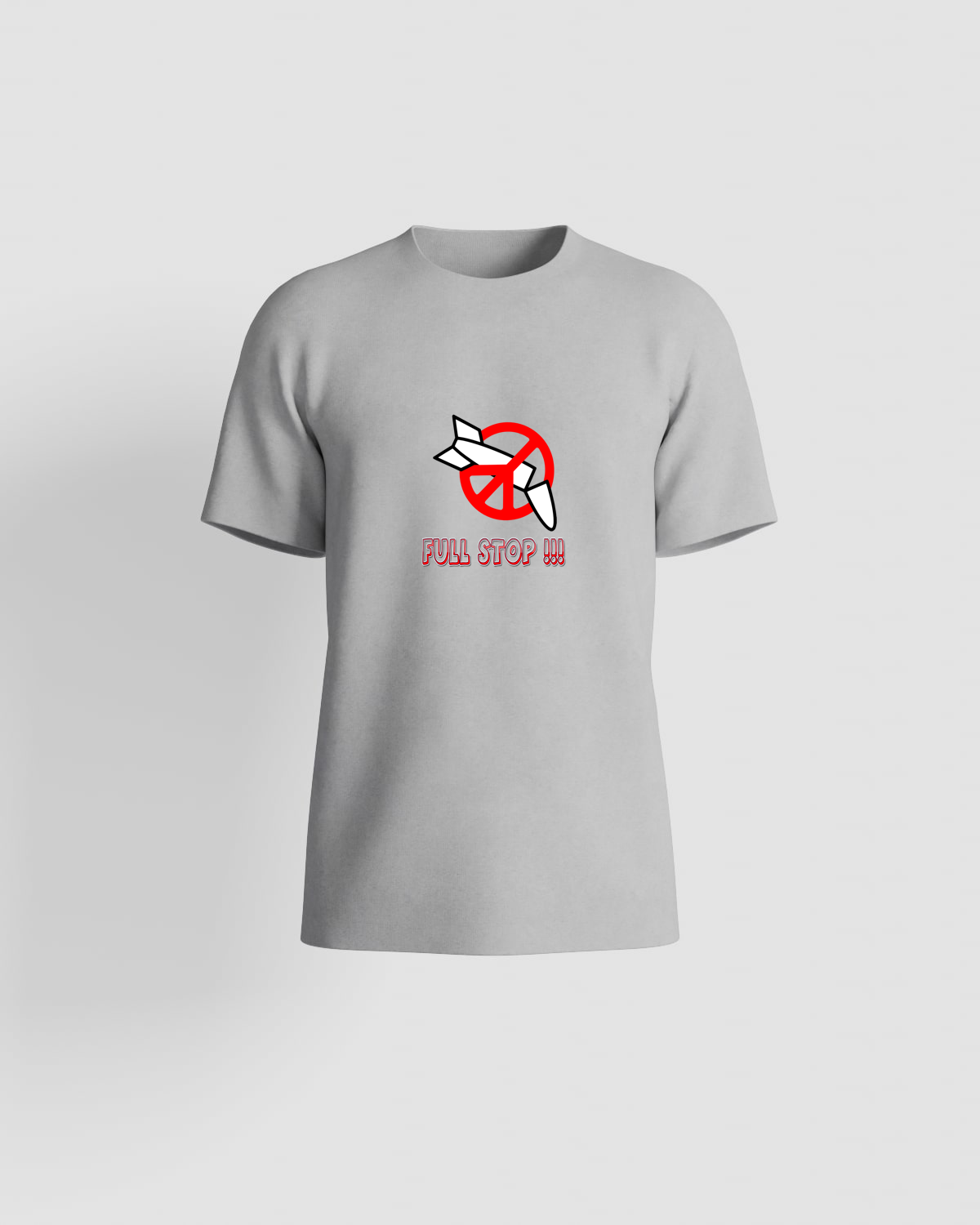 Blackbird-Art T-shirt personalizzabile 100% Cotone Unisex Grigioproduct image