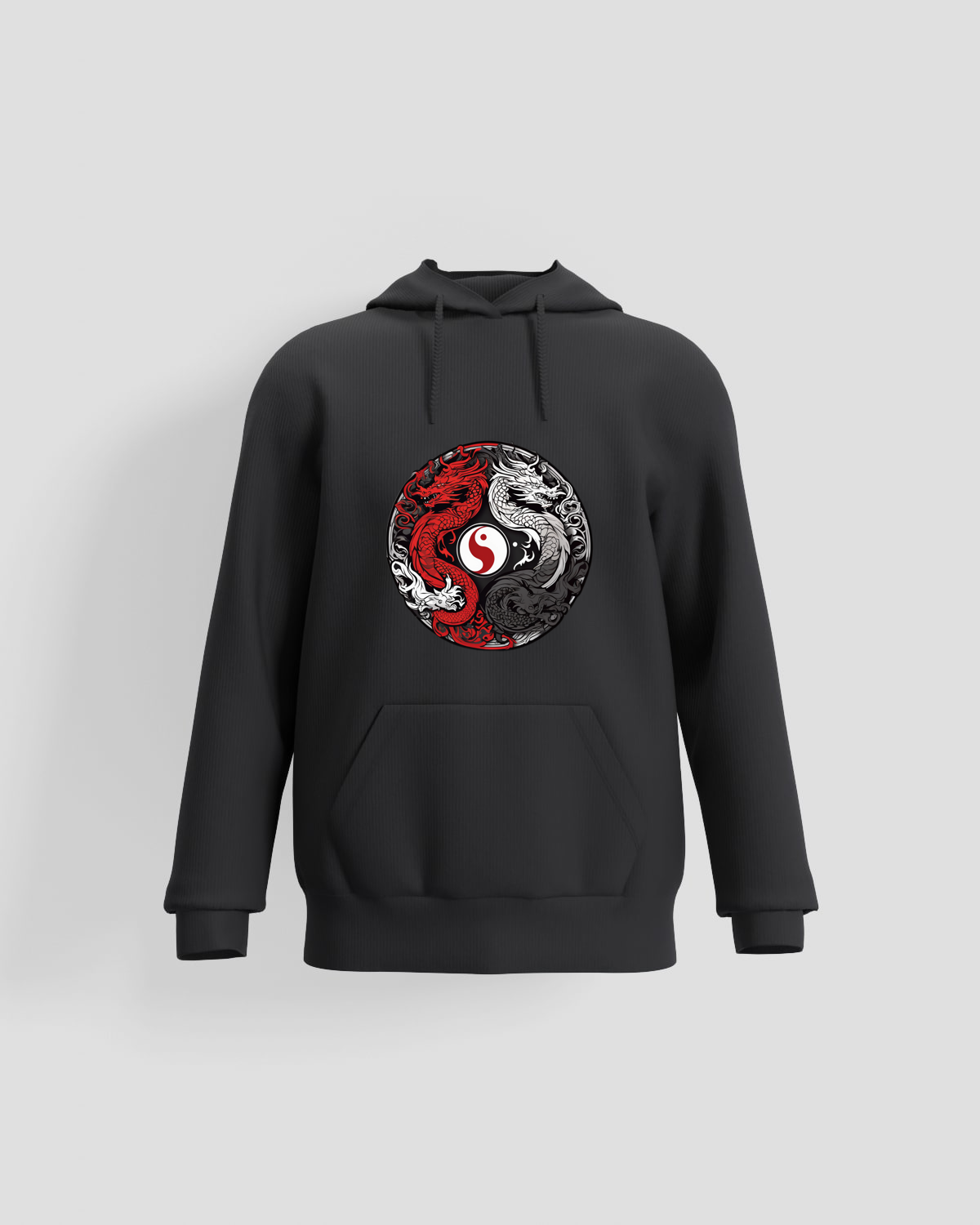 Blackbird-Art Felpa personalizzabile 80% cotone Neroproduct image