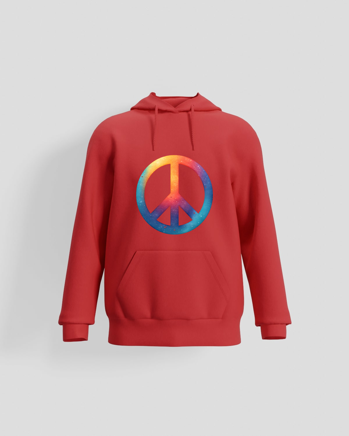 Blackbird-Art Felpa personalizzabile 80% cotone Rossoproduct image