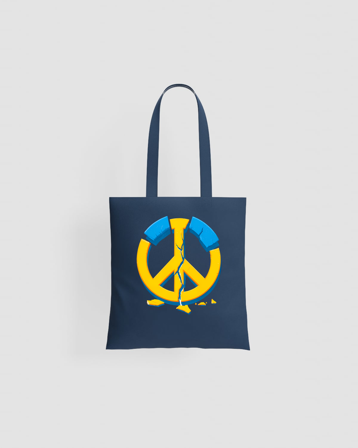 Blackbird-Art Tote bag personalizzabile 100% cotone Bluproduct image