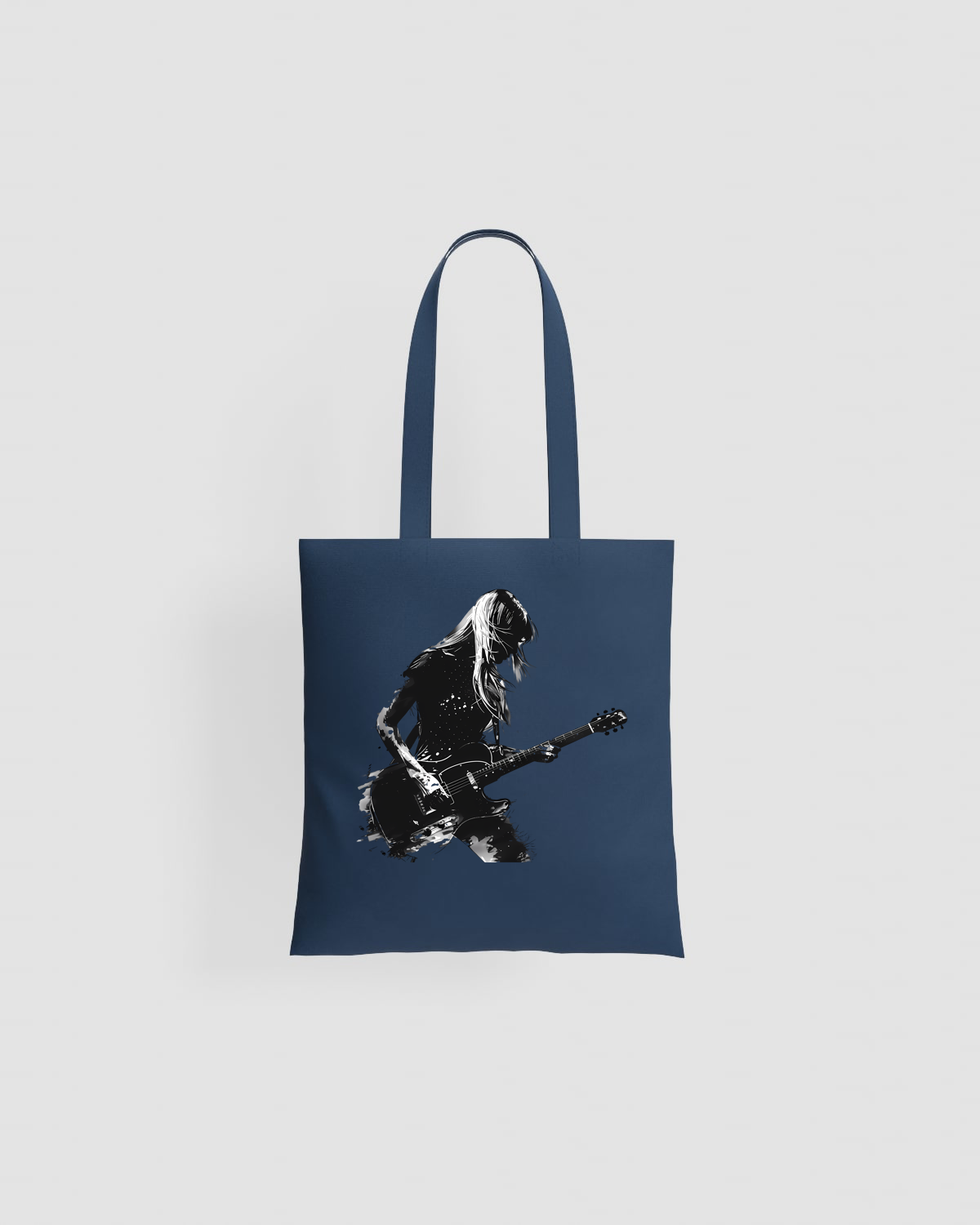 Blackbird-Art Tote bag personalizzabile 100% cotone Bluproduct image