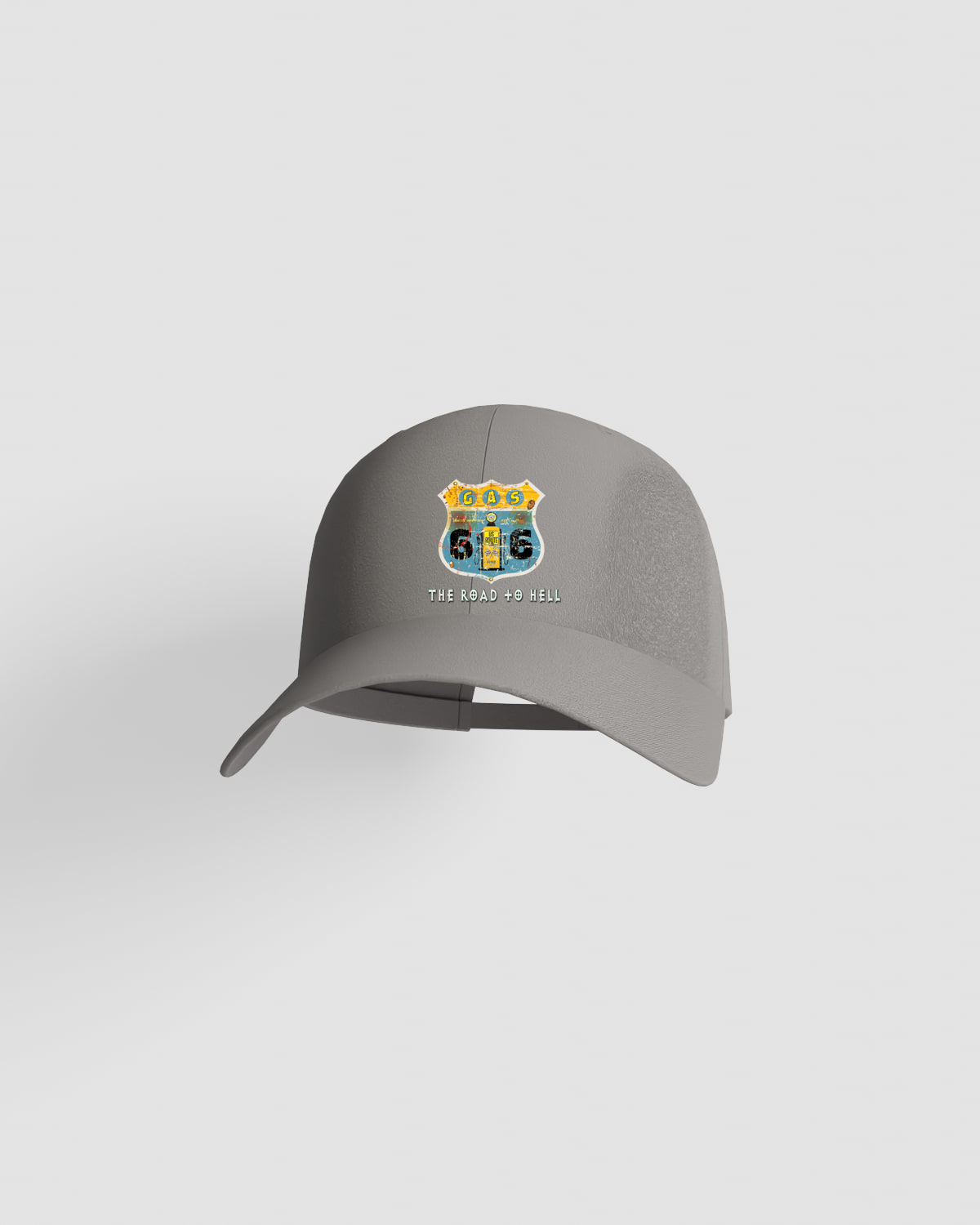 Blackbird-Art Cappellino personalizzabile 100% cotone Grigioproduct image