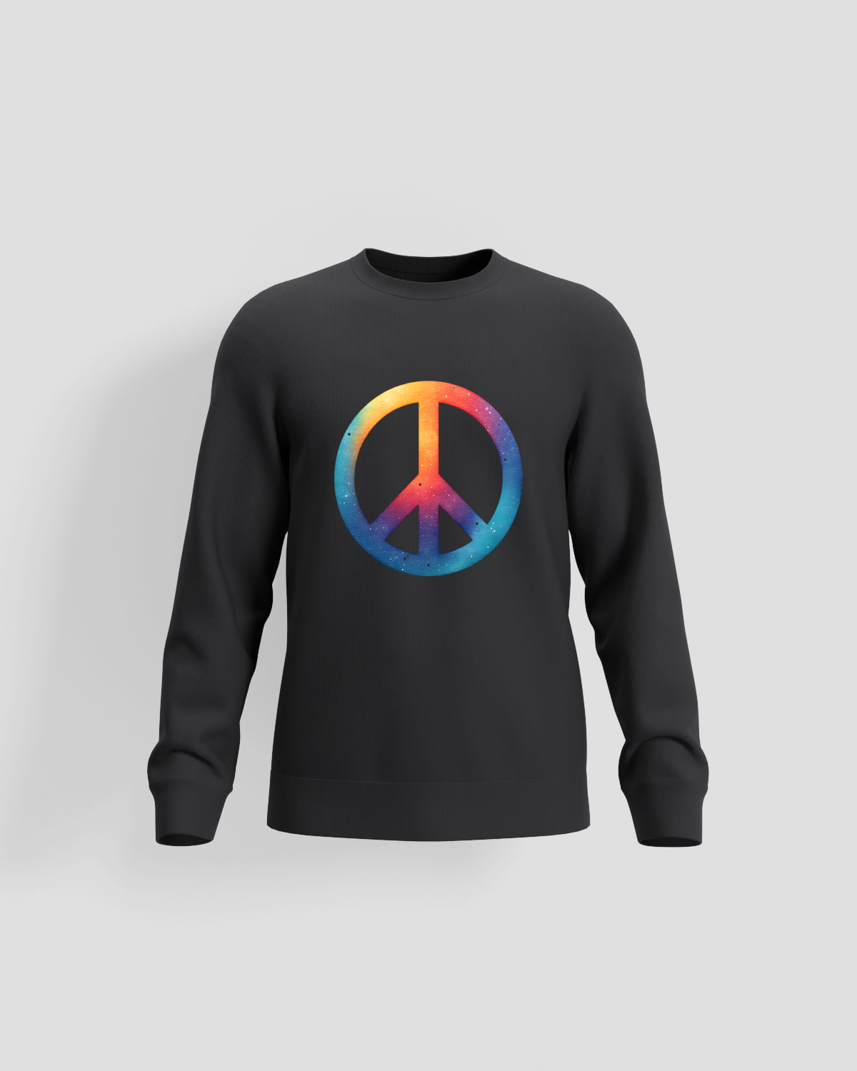 Blackbird-Art Felpa personalizzabile 80% cotone Neroproduct image