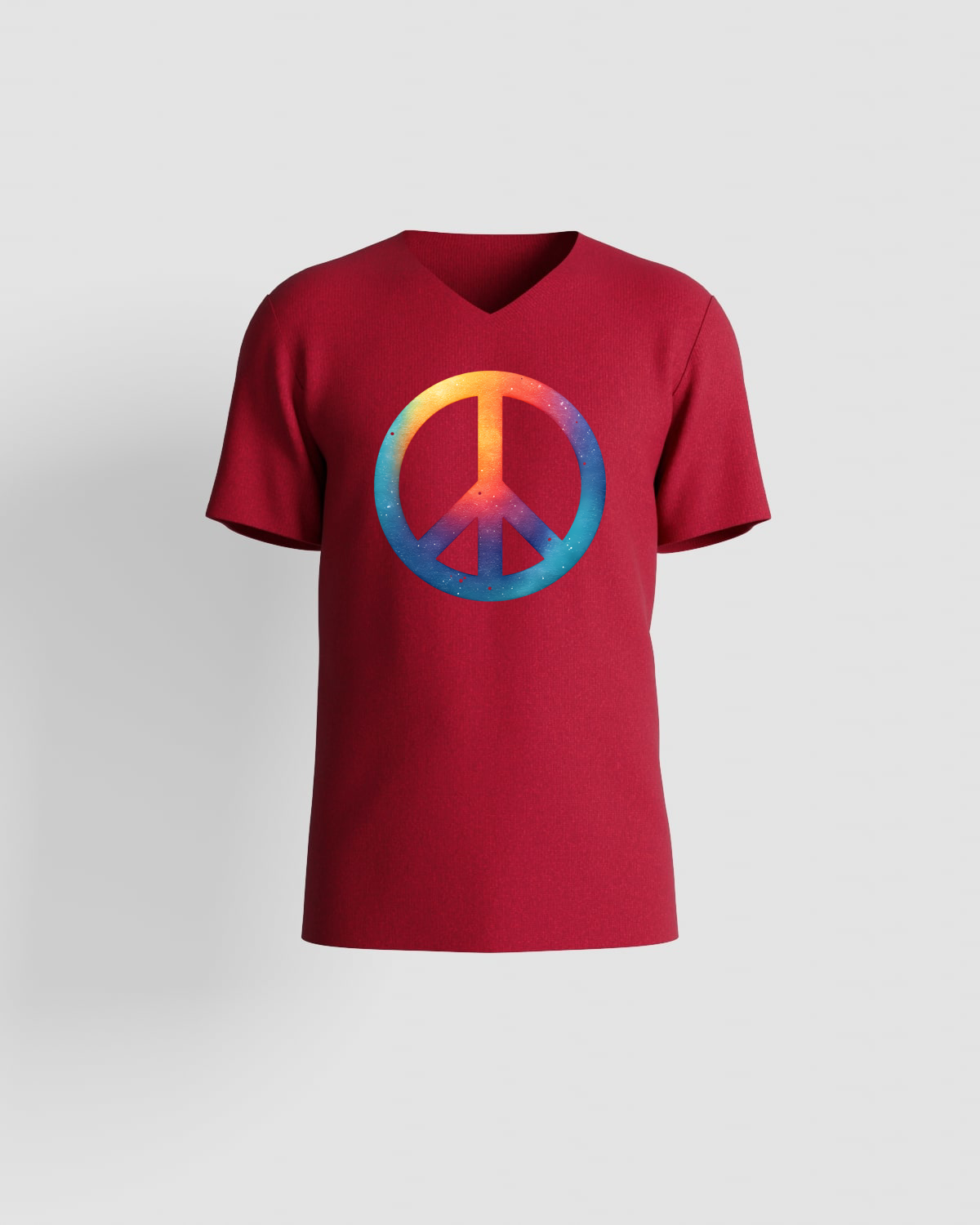 Blackbird-Art T-shirt personalizzabile 100% Cotone Unisex Rossoproduct image