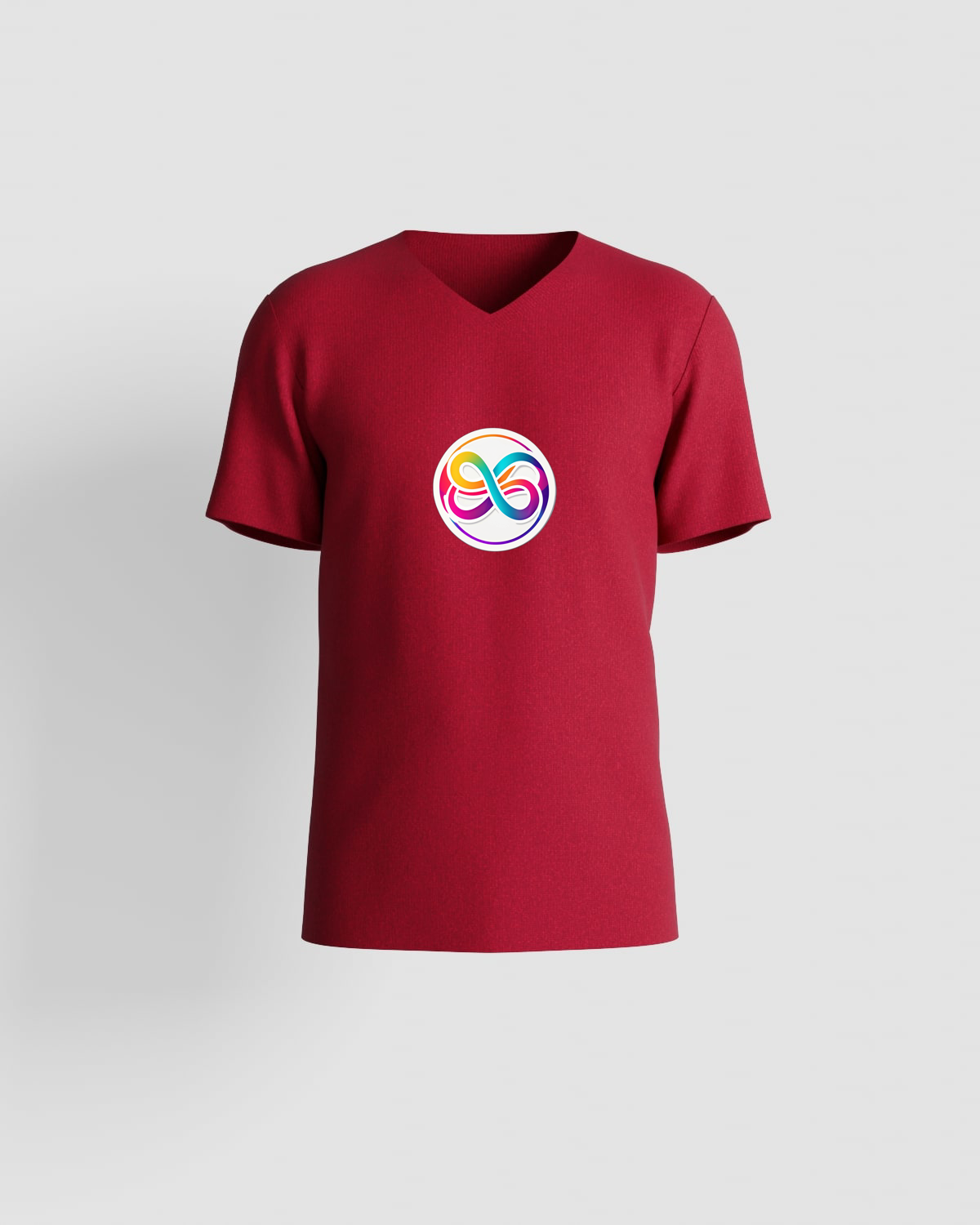 Blackbird-Art T-shirt personalizzabile 100% Cotone Unisex Rossoproduct image