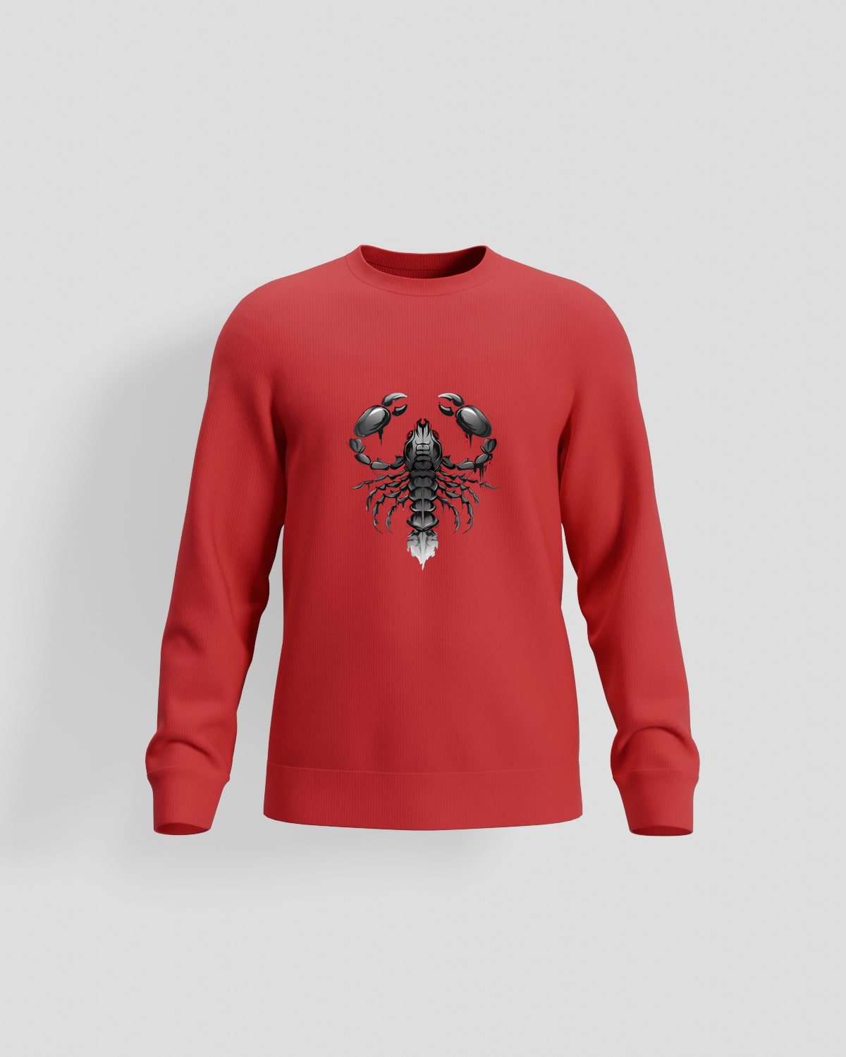 Blackbird-Art Felpa personalizzabile 80% cotone Rossoproduct image