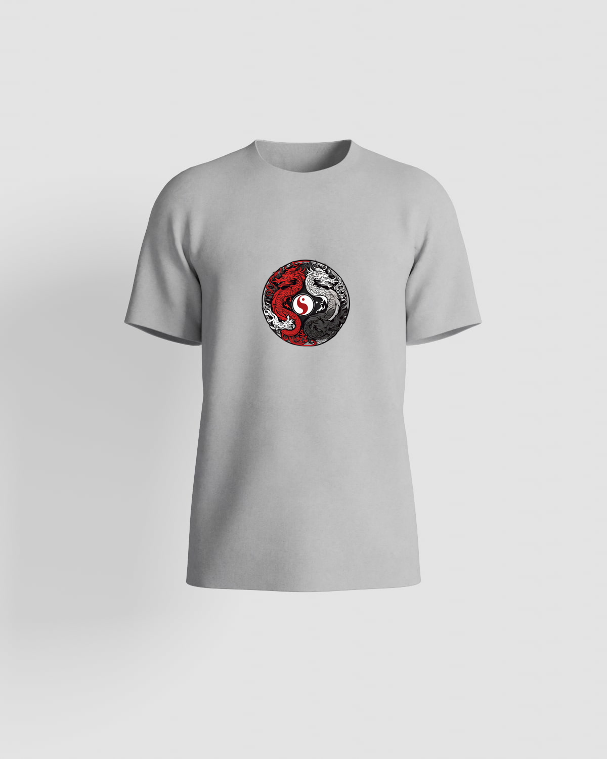 Blackbird-Art T-shirt personalizzabile 100% Cotone Unisex Grigioproduct image