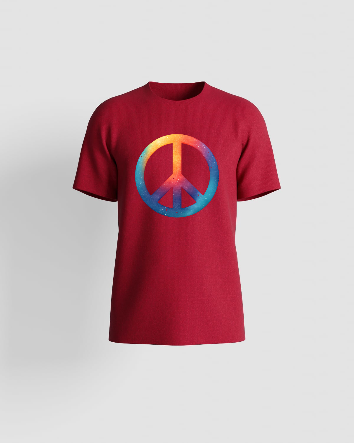 Blackbird-Art T-shirt personalizzabile 100% Cotone Unisex Rossoproduct image