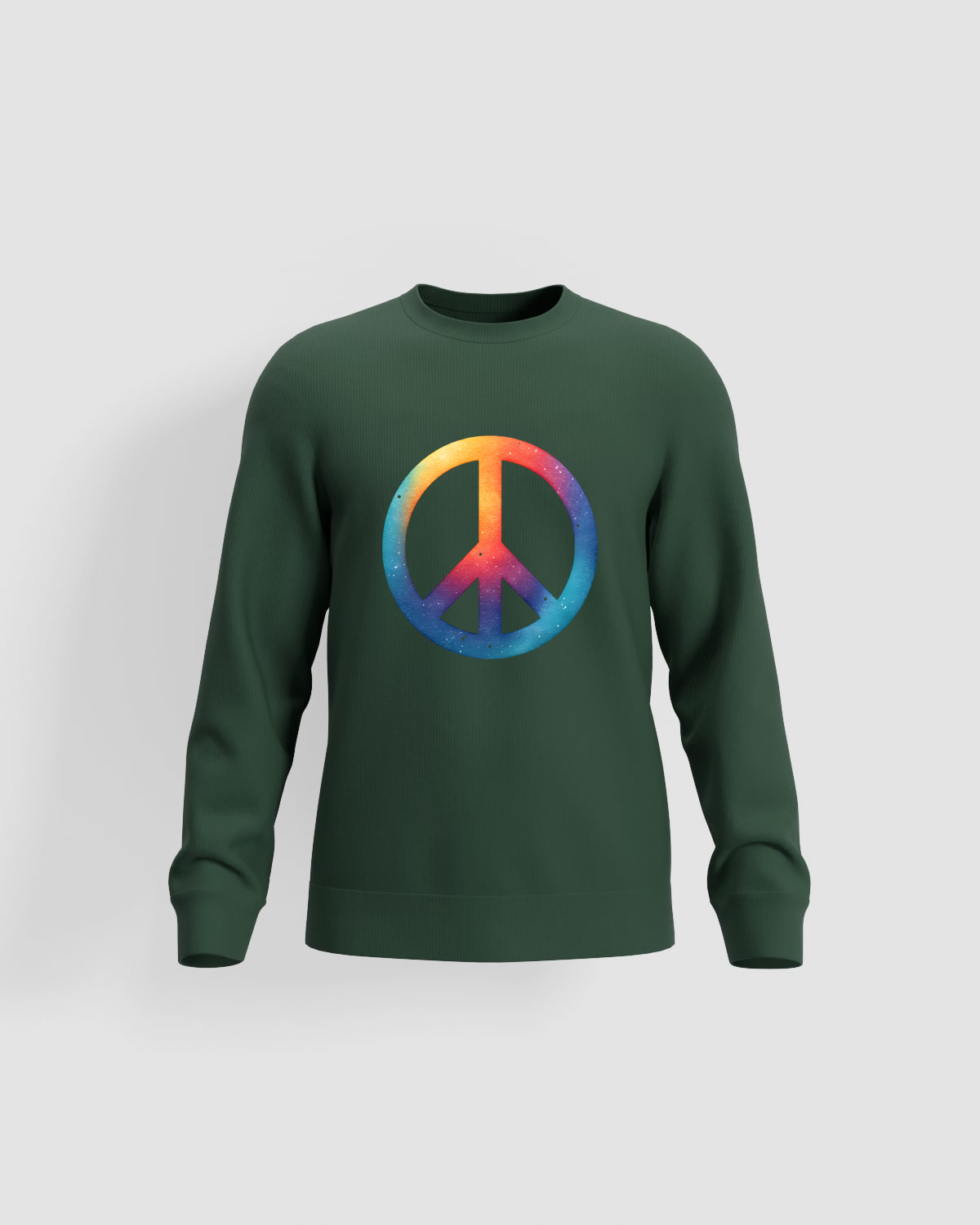 Blackbird-Art Felpa personalizzabile 80% cotone Verdeproduct image