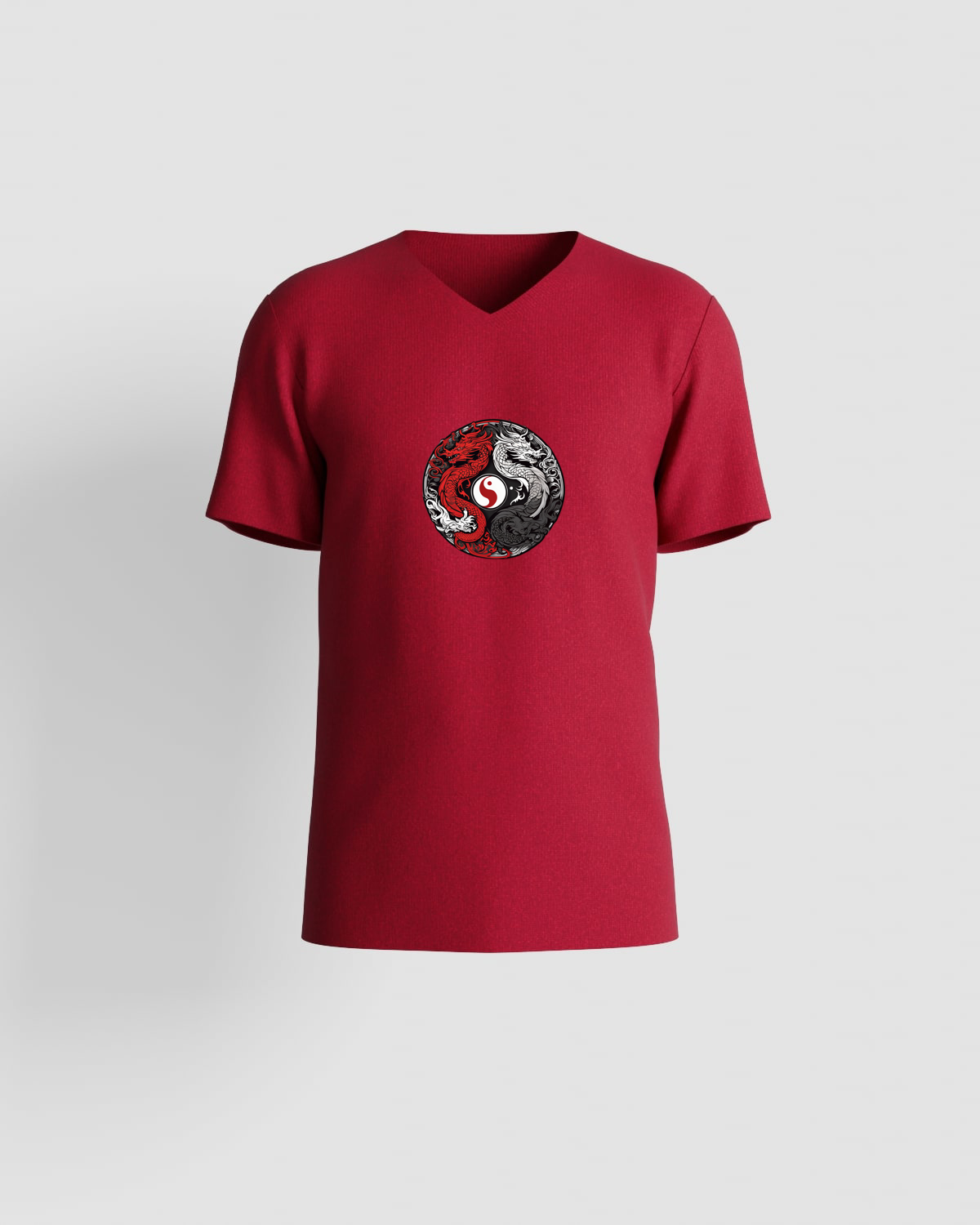 Blackbird-Art T-shirt personalizzabile 100% Cotone Unisex Rossoproduct image