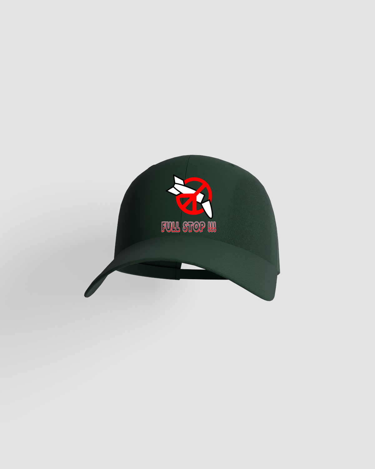 Blackbird-Art Cappellino personalizzabile 100% cotone Verdeproduct image