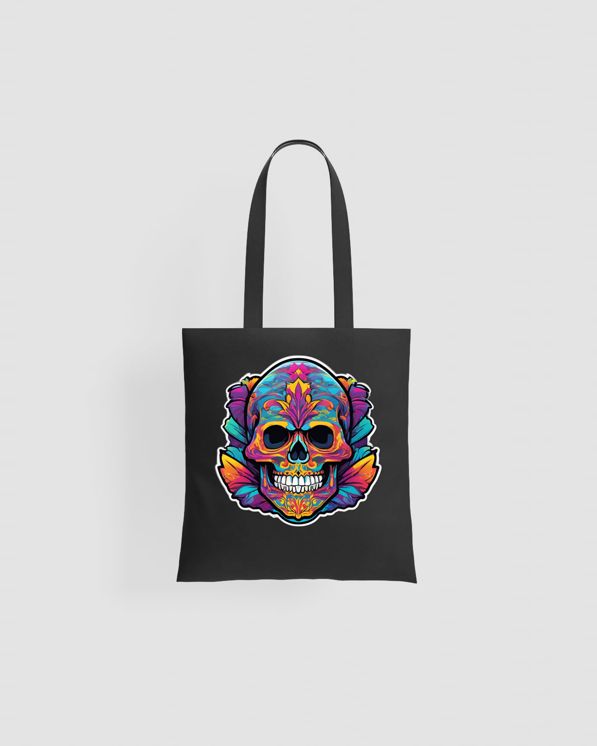 Blackbird-Art Tote bag personalizzabile 100% cotone Neroproduct image