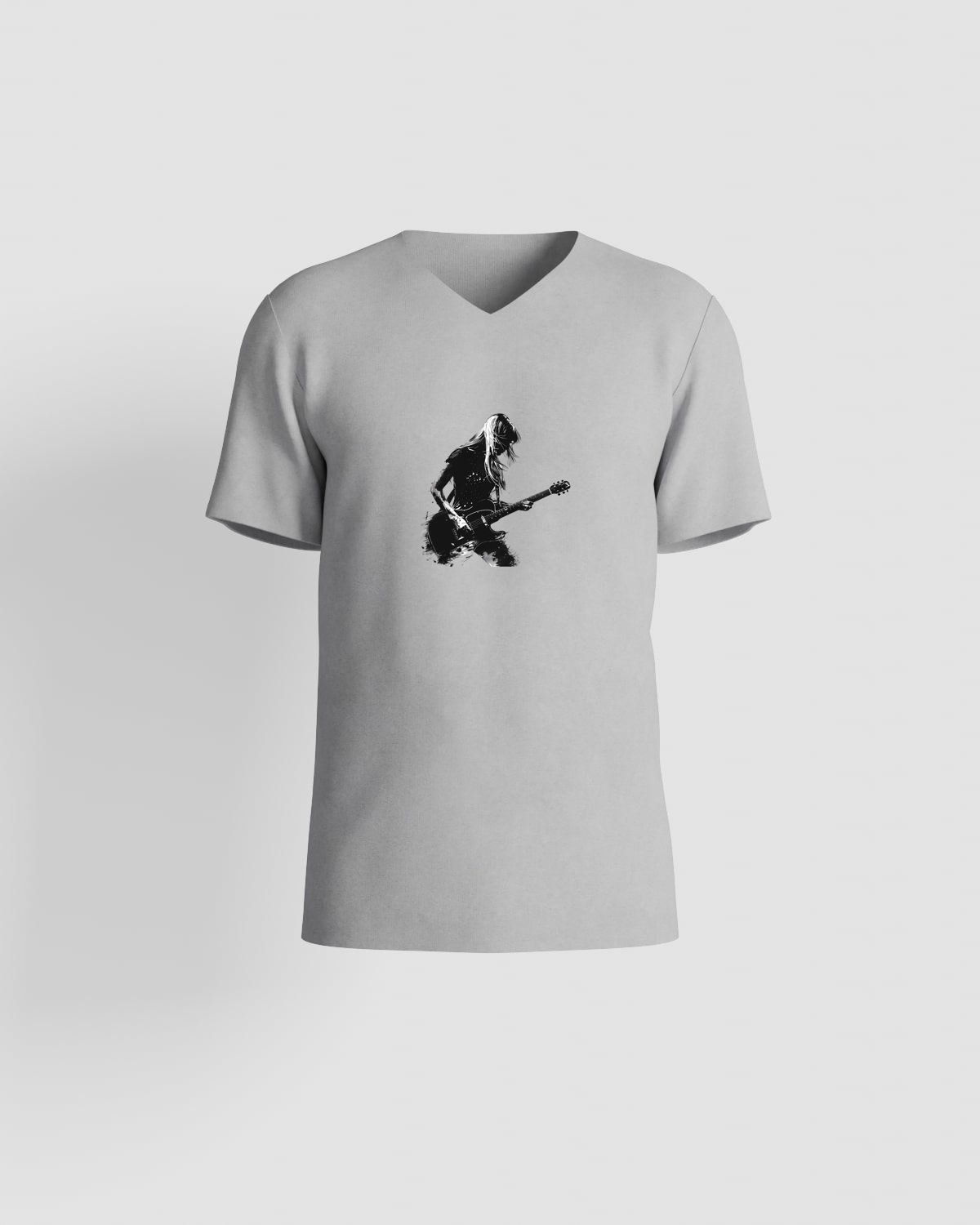 Blackbird-Art T-shirt personalizzabile 100% Cotone Unisex Grigioproduct image