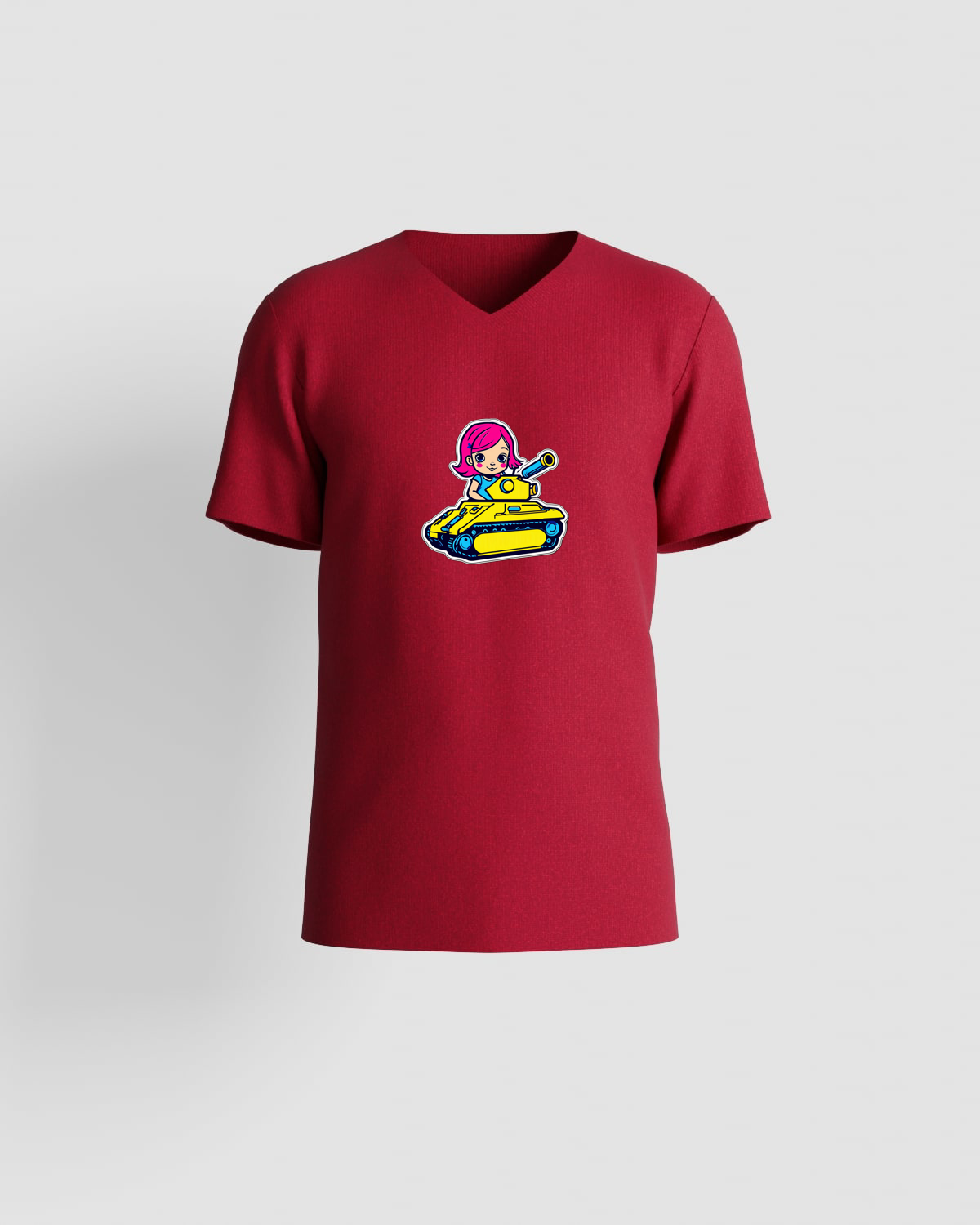 Blackbird-Art T-shirt personalizzabile 100% Cotone Unisex Rossoproduct image